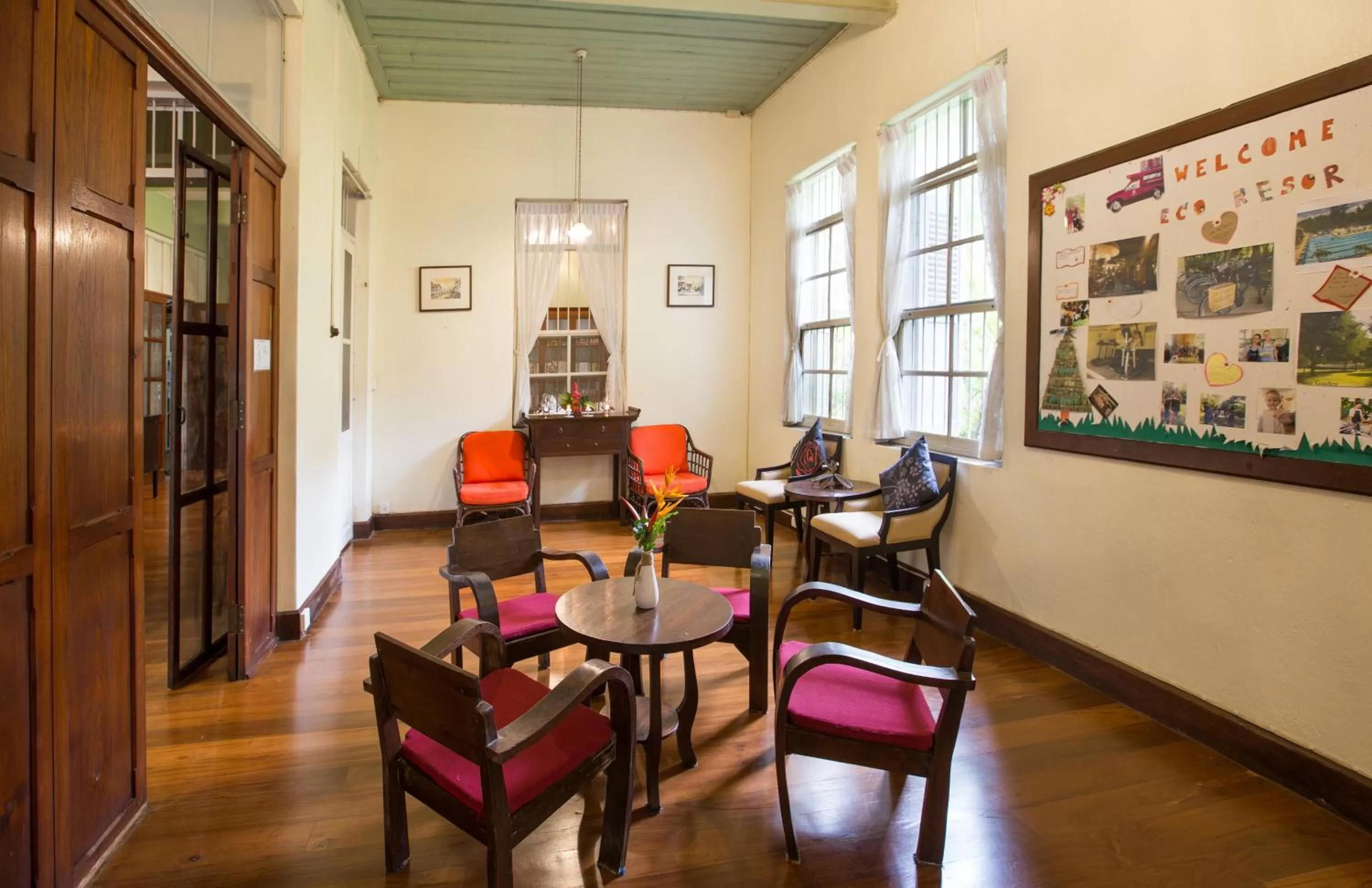 Seating area in Eco Resort Chiang Mai