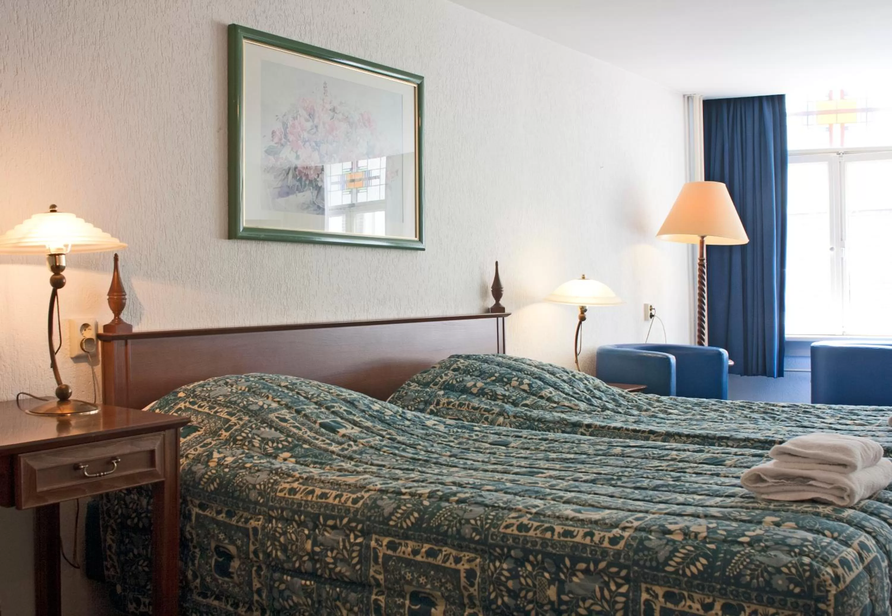 Bed in Hotel Prins Hendrik