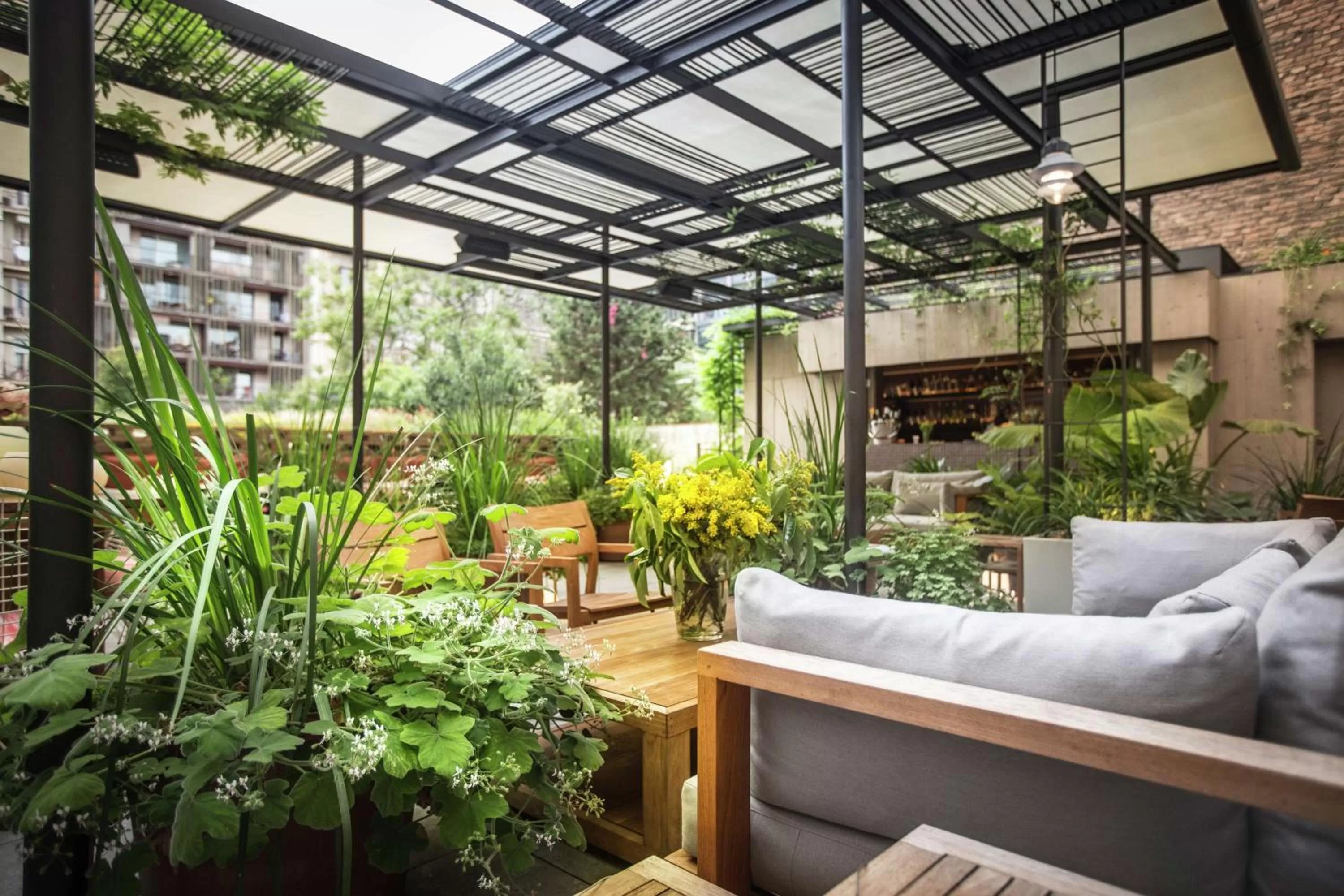 Patio in Alexandra Barcelona Hotel, Curio Collection by Hilton