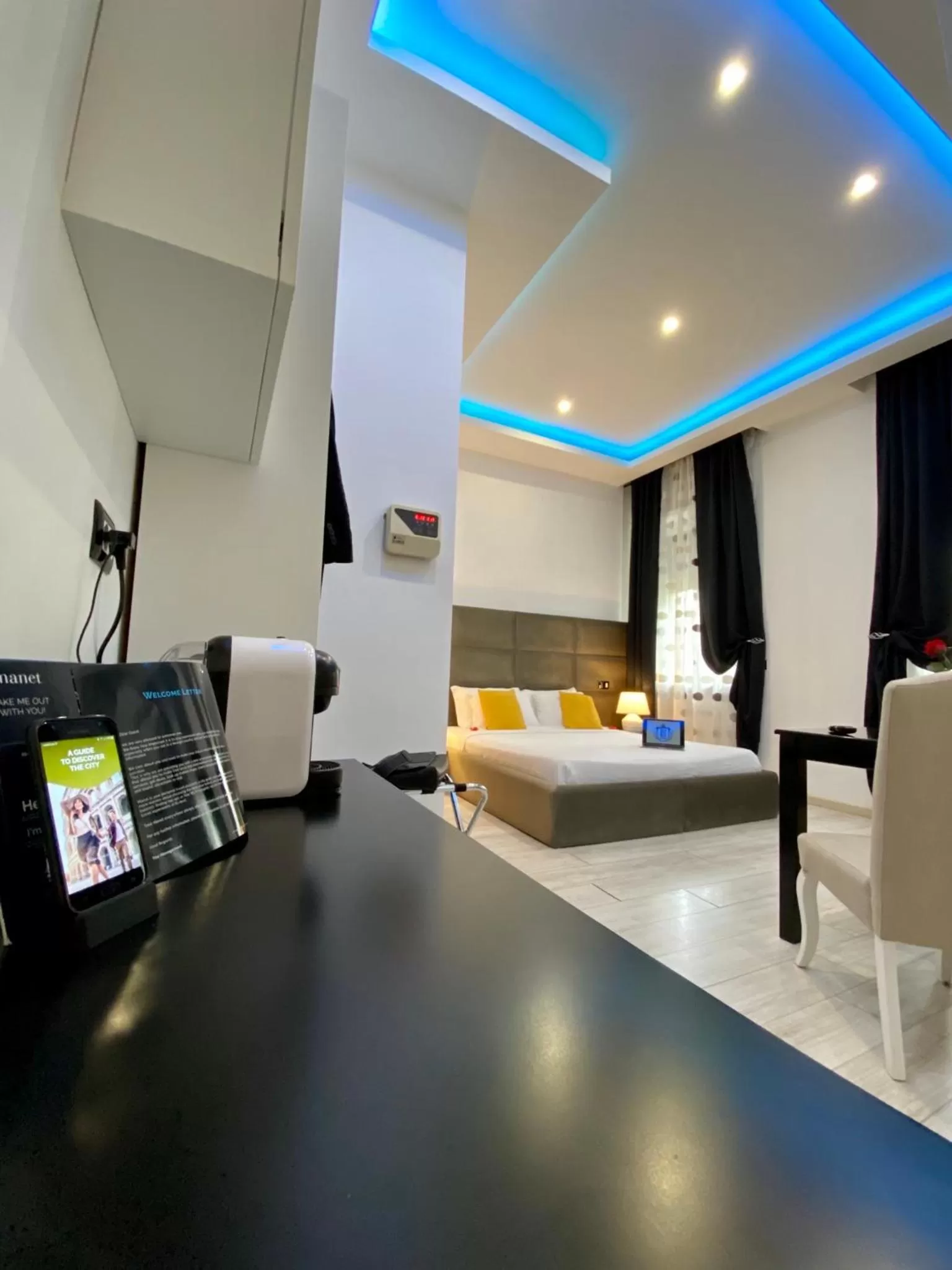 Bed in Escape Luxury Suite - CA Domus Collection