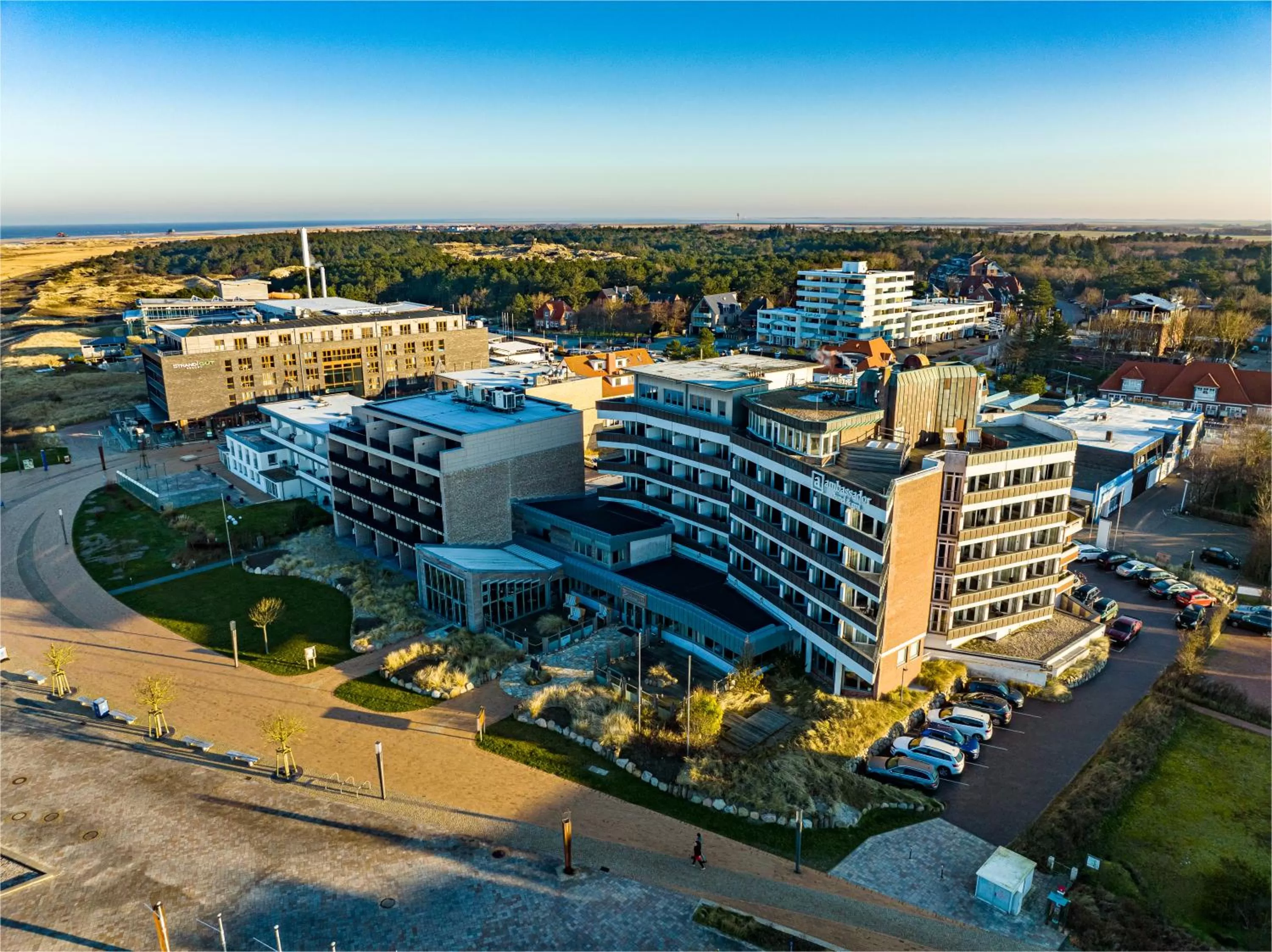 Property building in ambassador hotel & spa