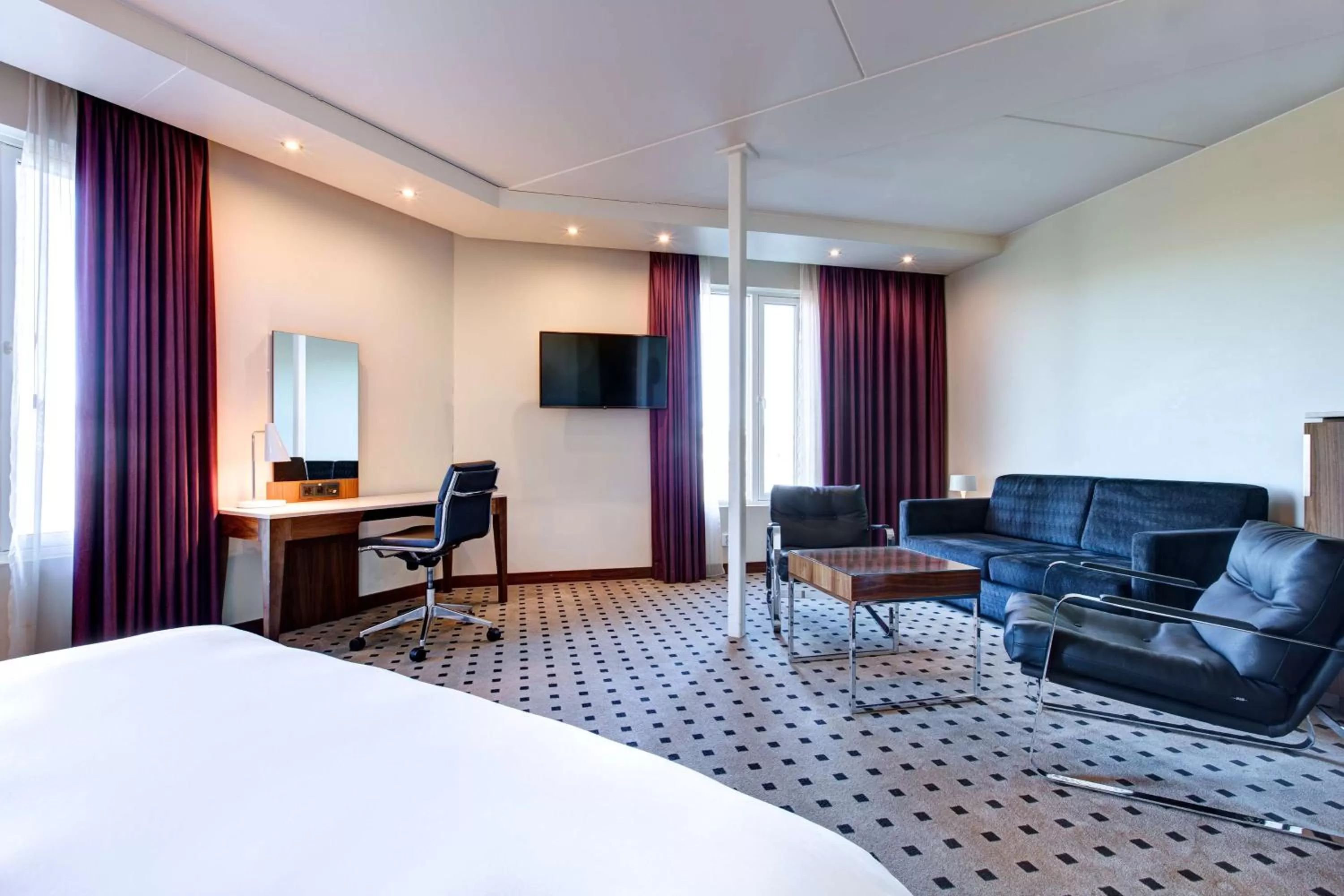 Photo of the whole room, Bed in Radisson Blu Hotel Oslo Alna