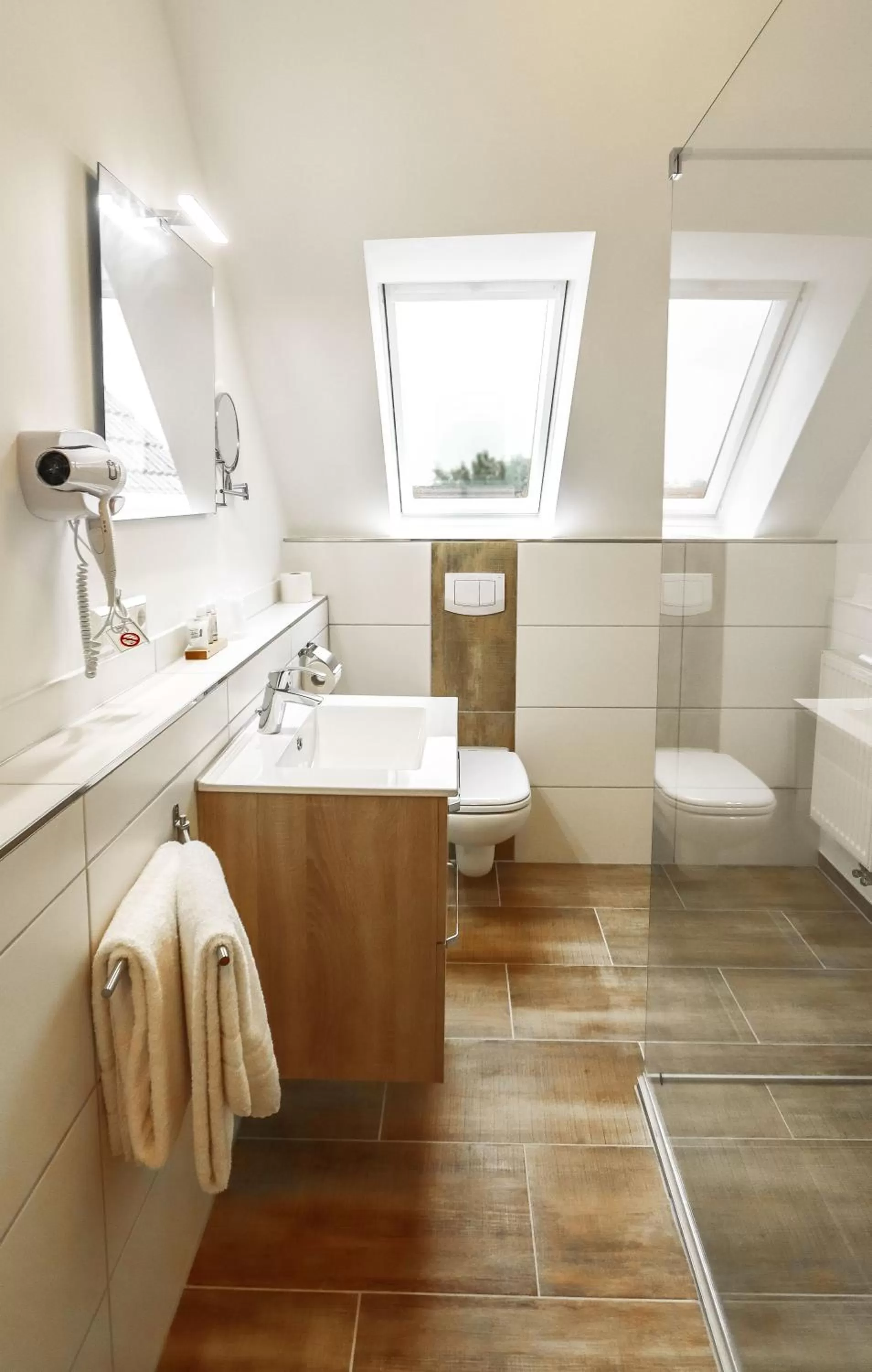 Bathroom in DUA Hotel