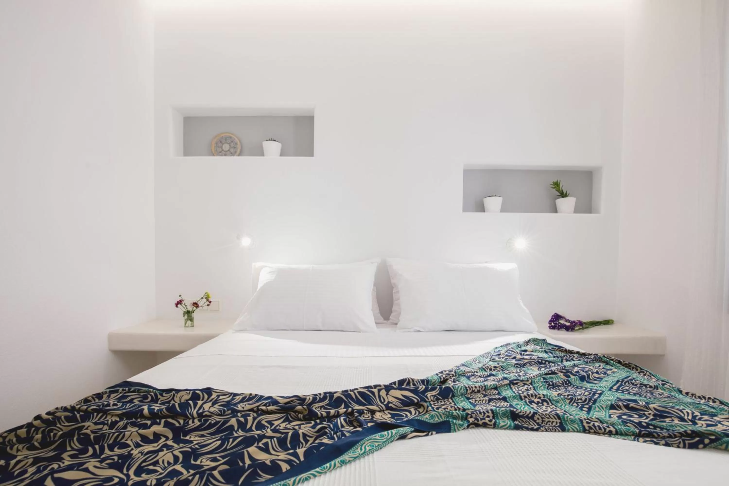 Spring, Bed in Arco Naxos Luxury Apartments