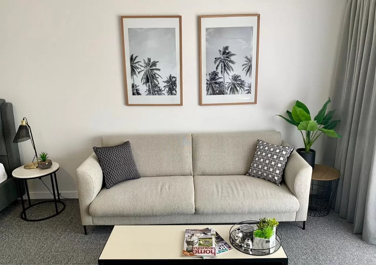 Seating area in Outrigger Burleigh