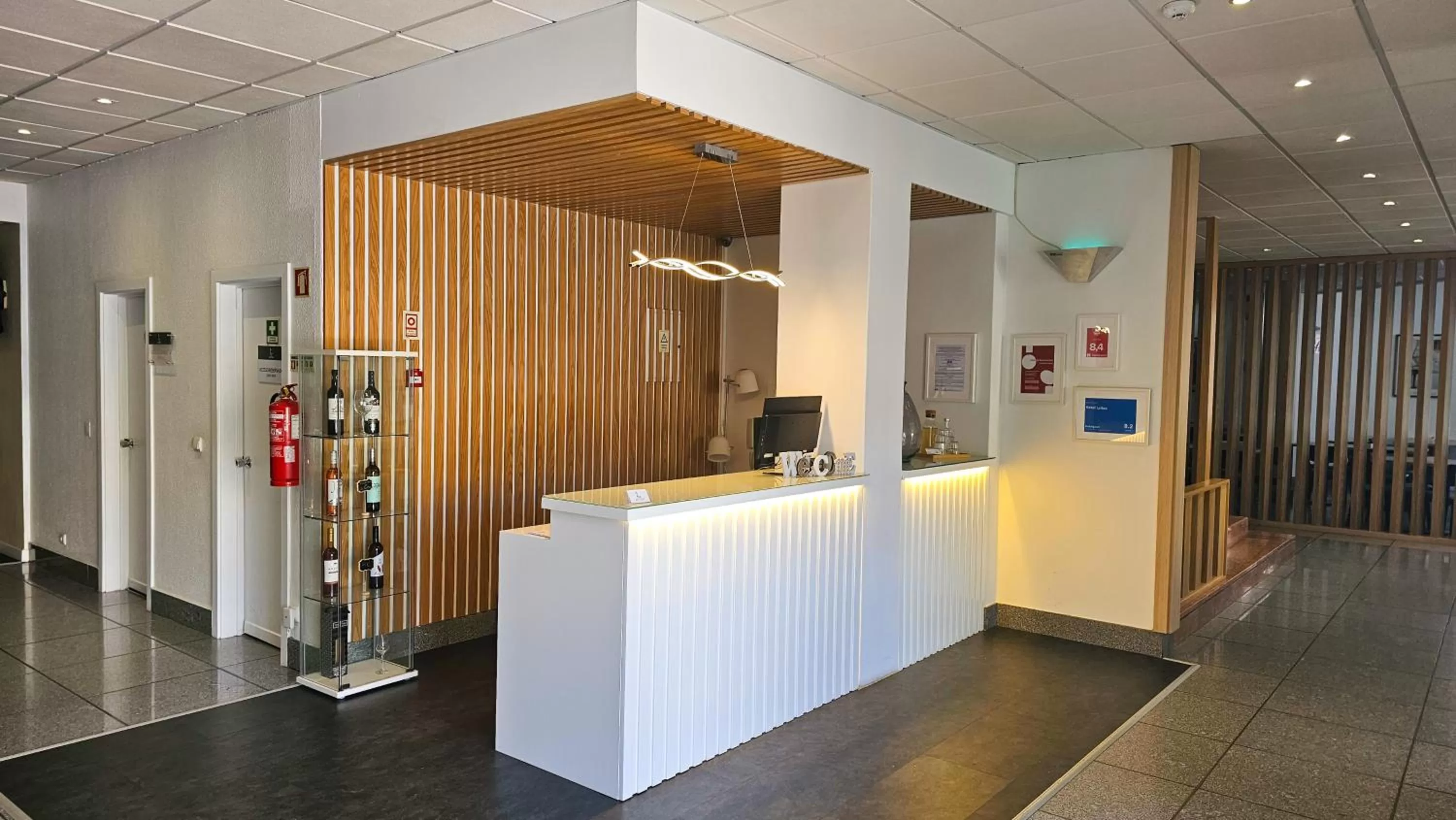 Lobby or reception in Hotel Laitau