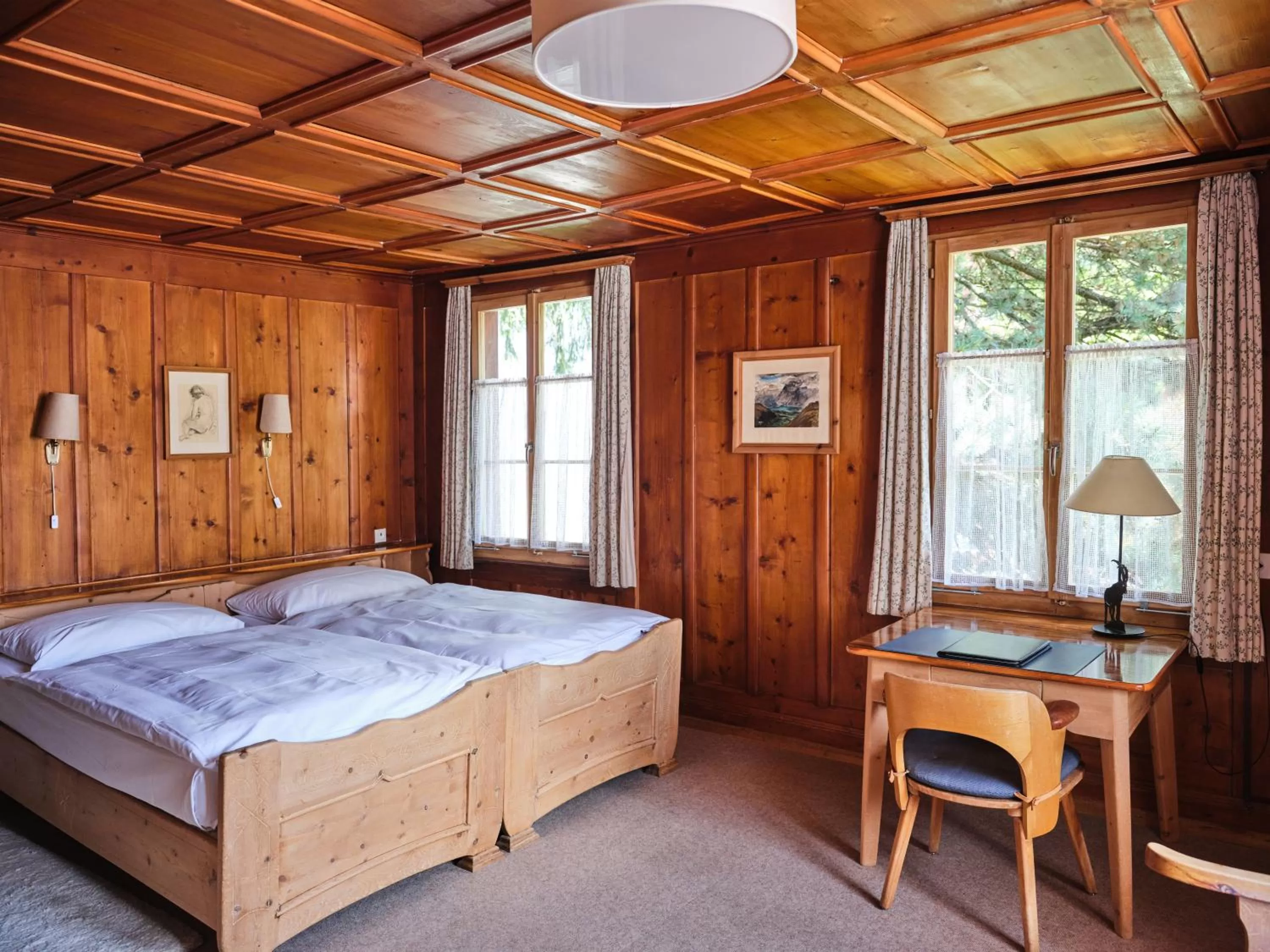 Double Room Chalet - Annex in Hotel Chesa Grischuna