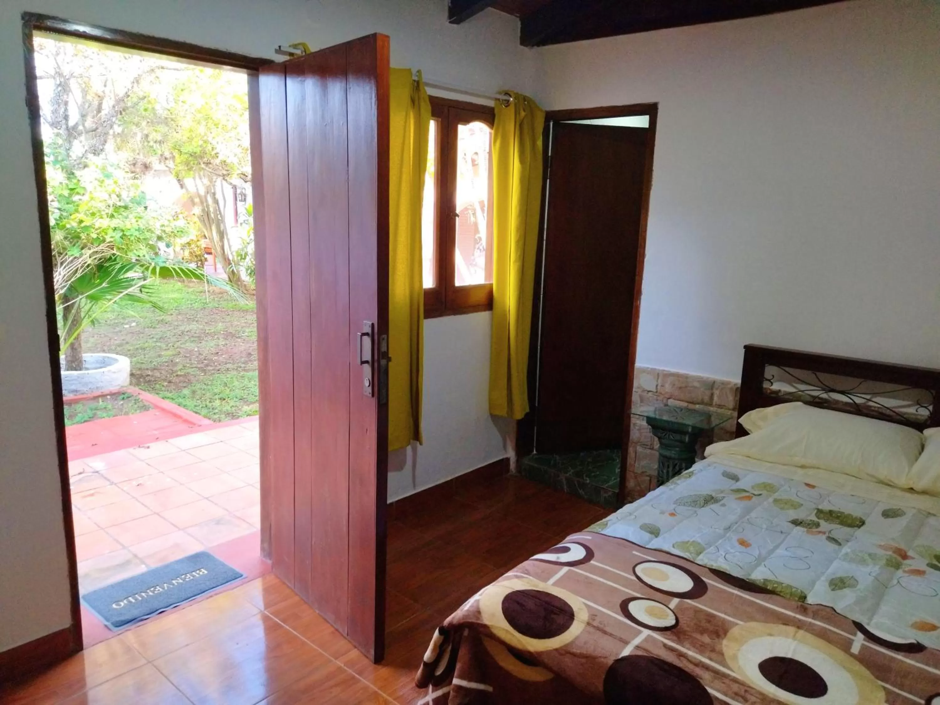 Bed in Hotel La Aparesida