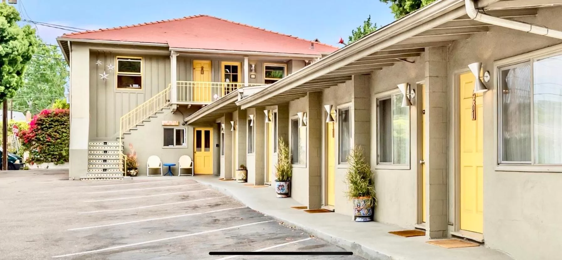 Floor plan in Agave Inn