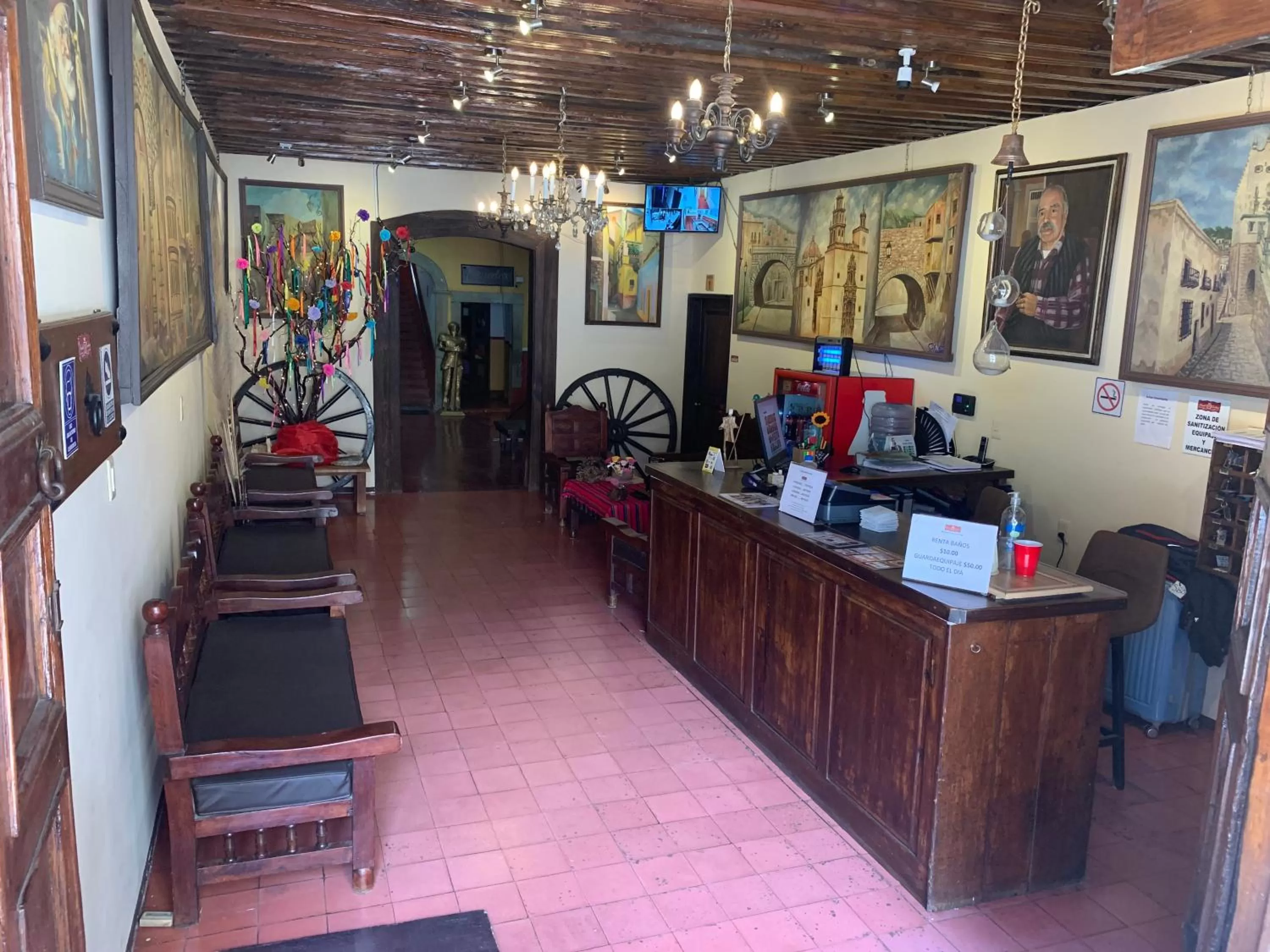 Lobby or reception, Lobby/Reception in Hotel Posada de la Condesa