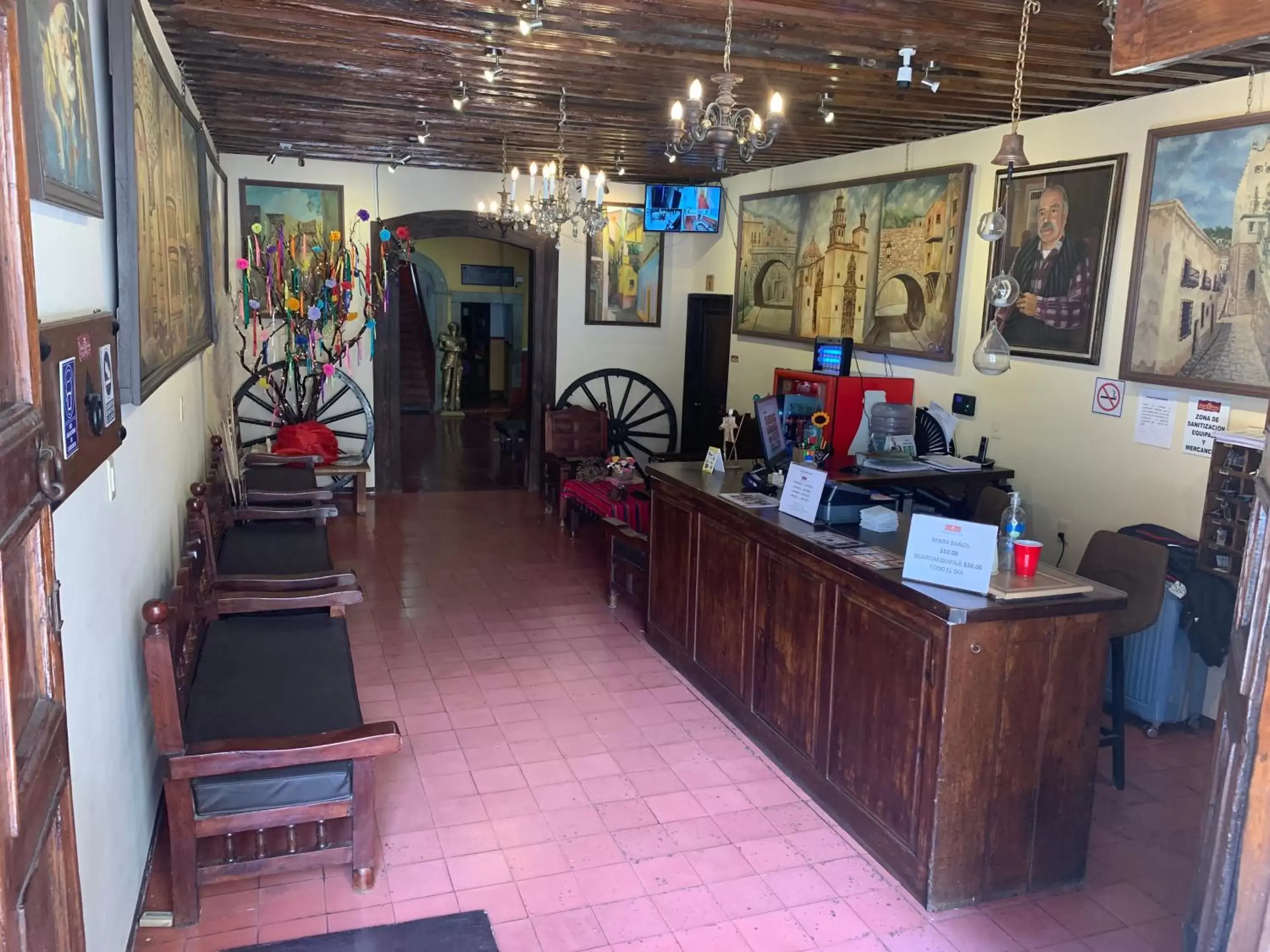 Lobby or reception, Lobby/Reception in Hotel Posada de la Condesa Lobby or reception, Lobby/Reception in Hotel Posada de la Condesa