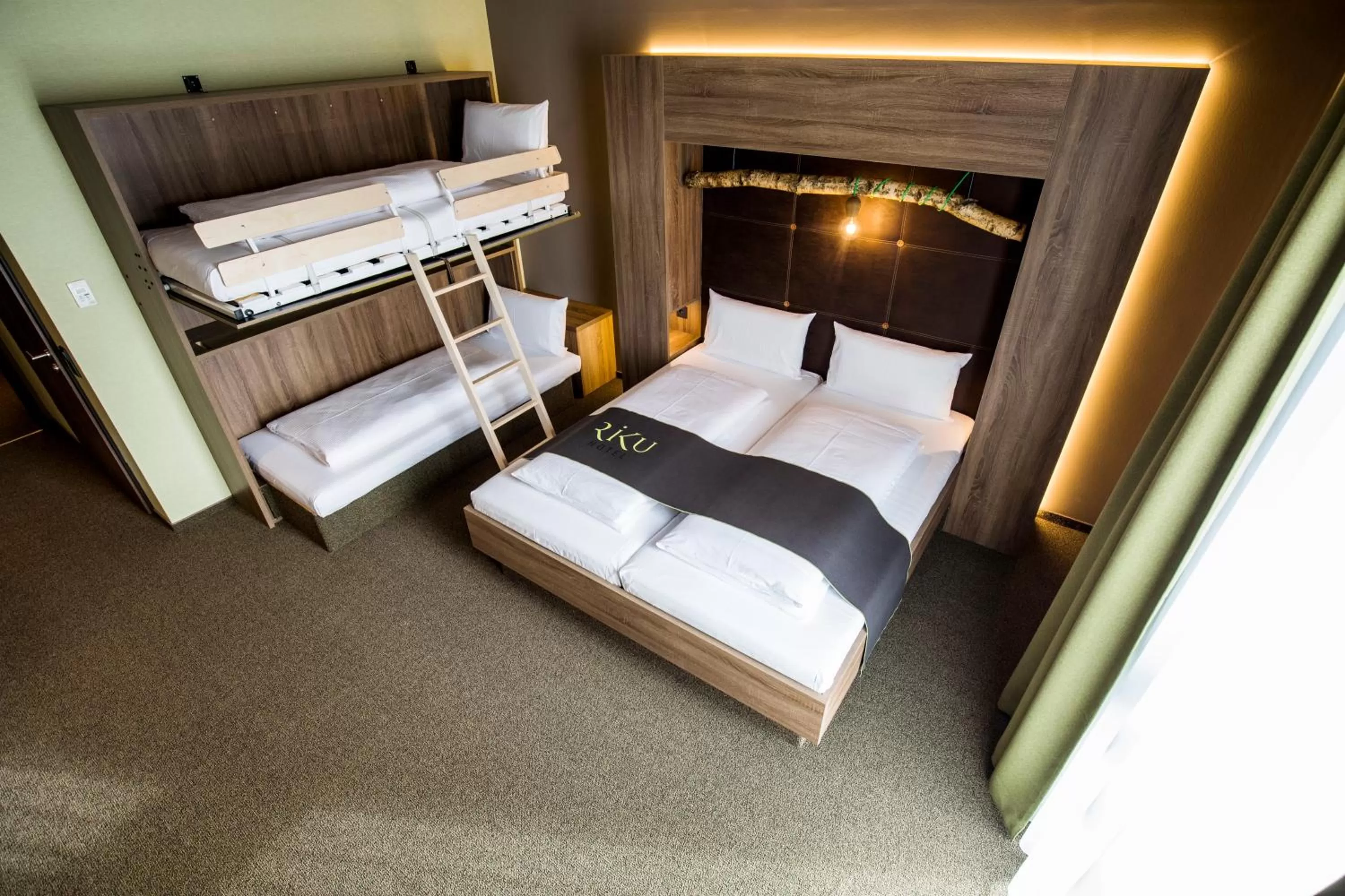 Photo of the whole room, Bed in RiKu HOTEL Pfullendorf