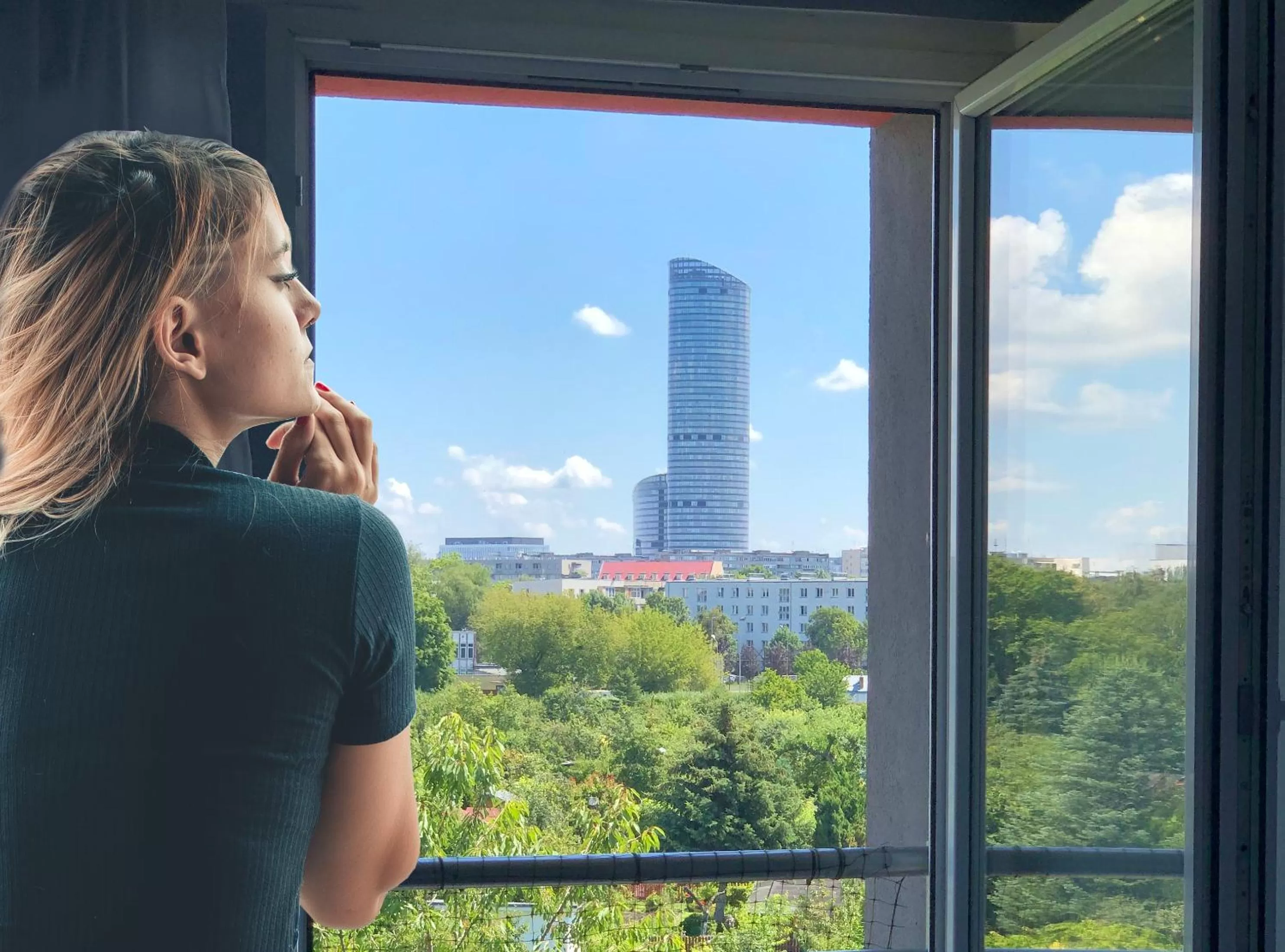 City view in Hotel Śląsk