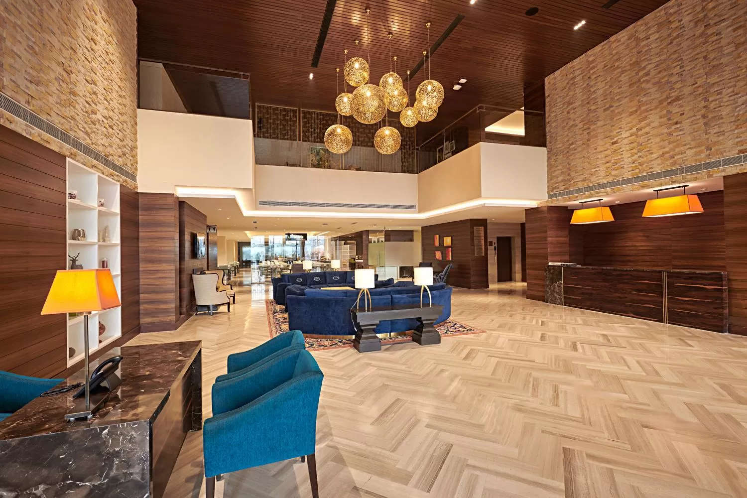Lobby or reception in Country Inn & Suites by Radisson Chandigarh Zirakpur