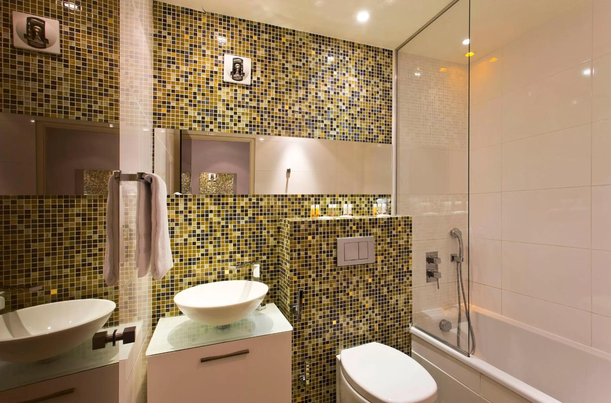 Bathroom in Color Design Hotel