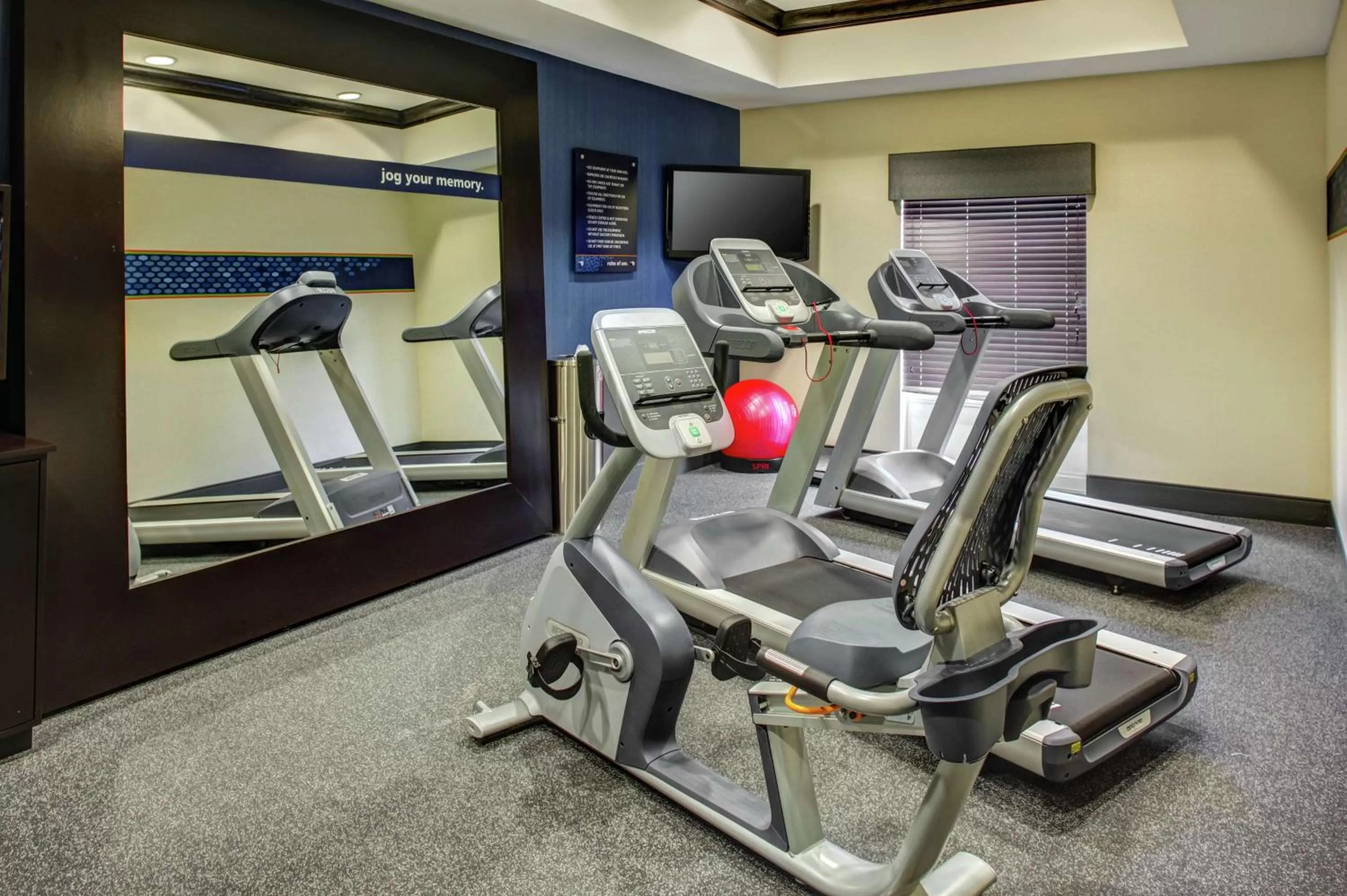 Fitness centre/facilities in Hampton Inn Thomson