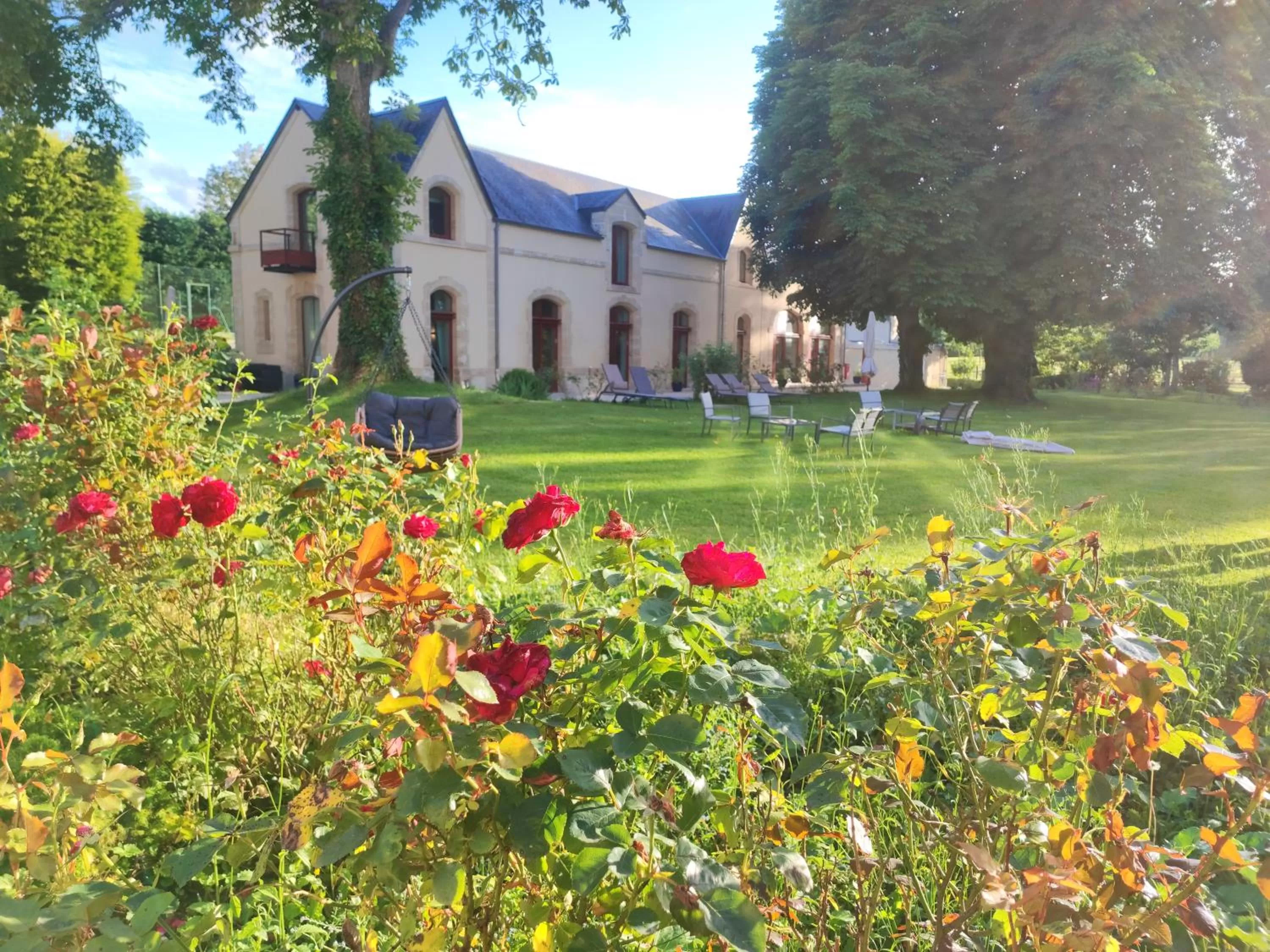 Garden in Château de Bellefontaine - Teritoria