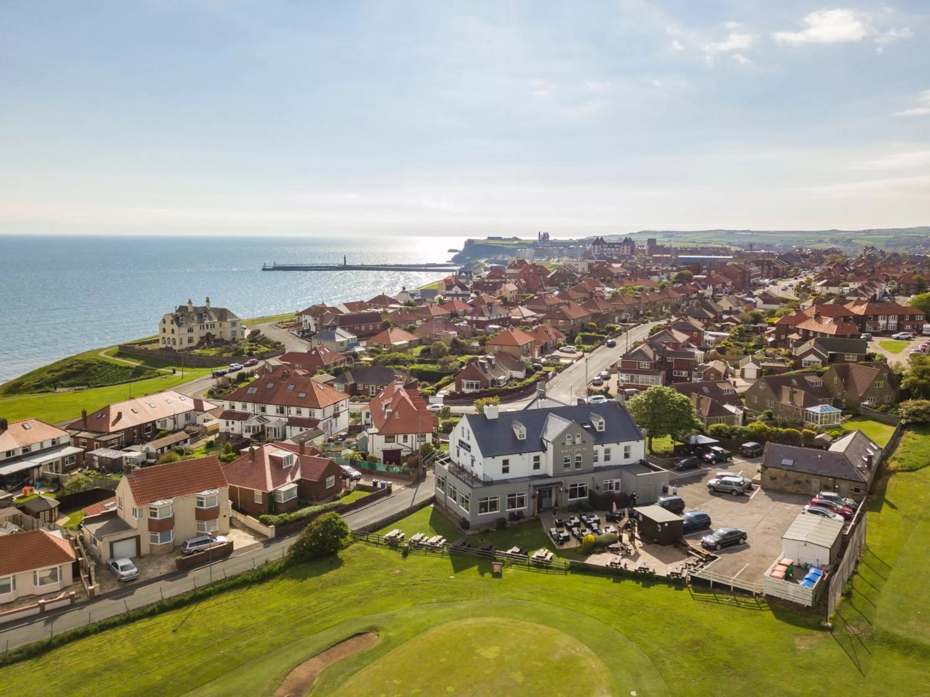 Nearby landmark, Bird's-eye View in The White House Inn - Whitby