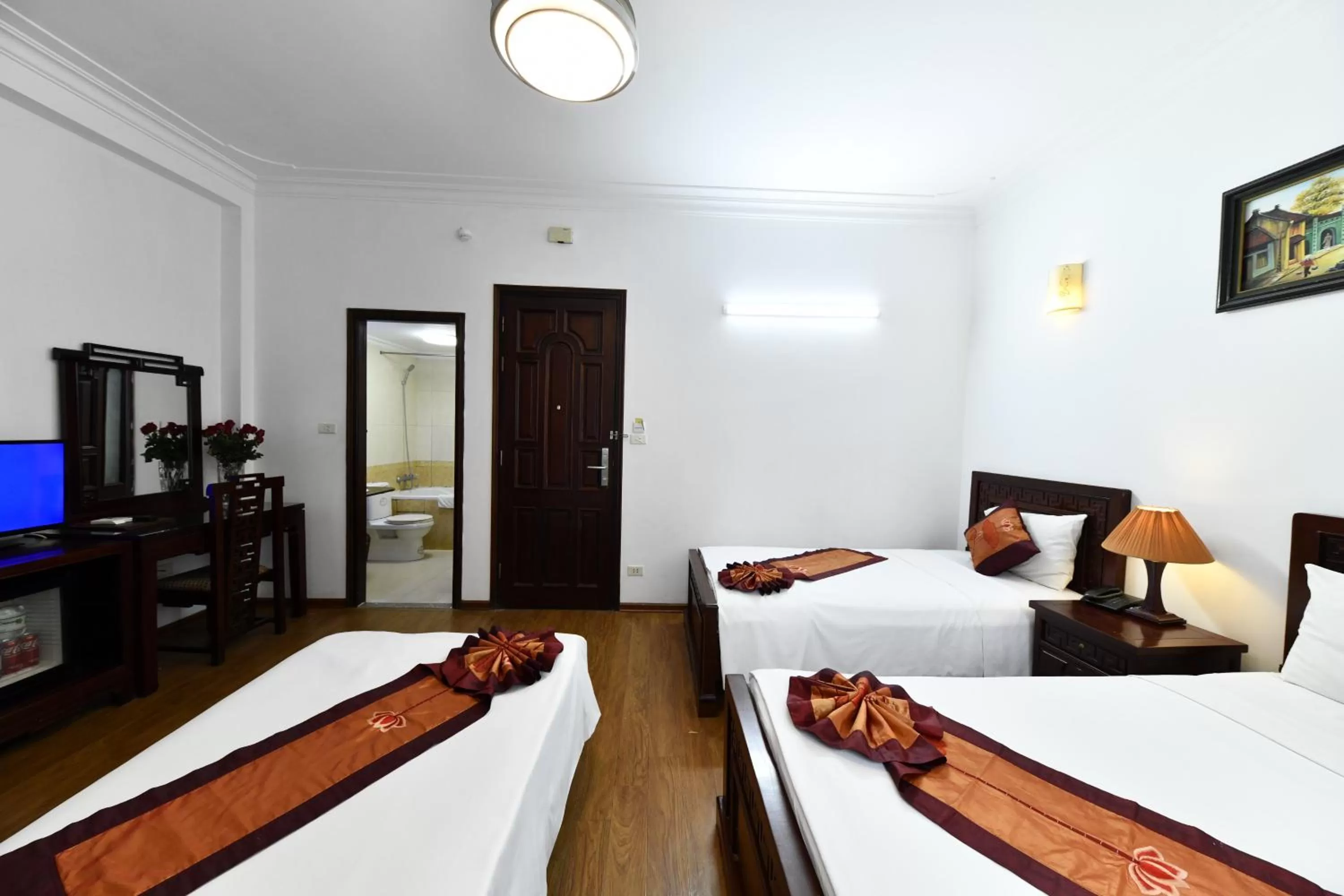 Bed in Phoenix Legend Hotel Hanoi