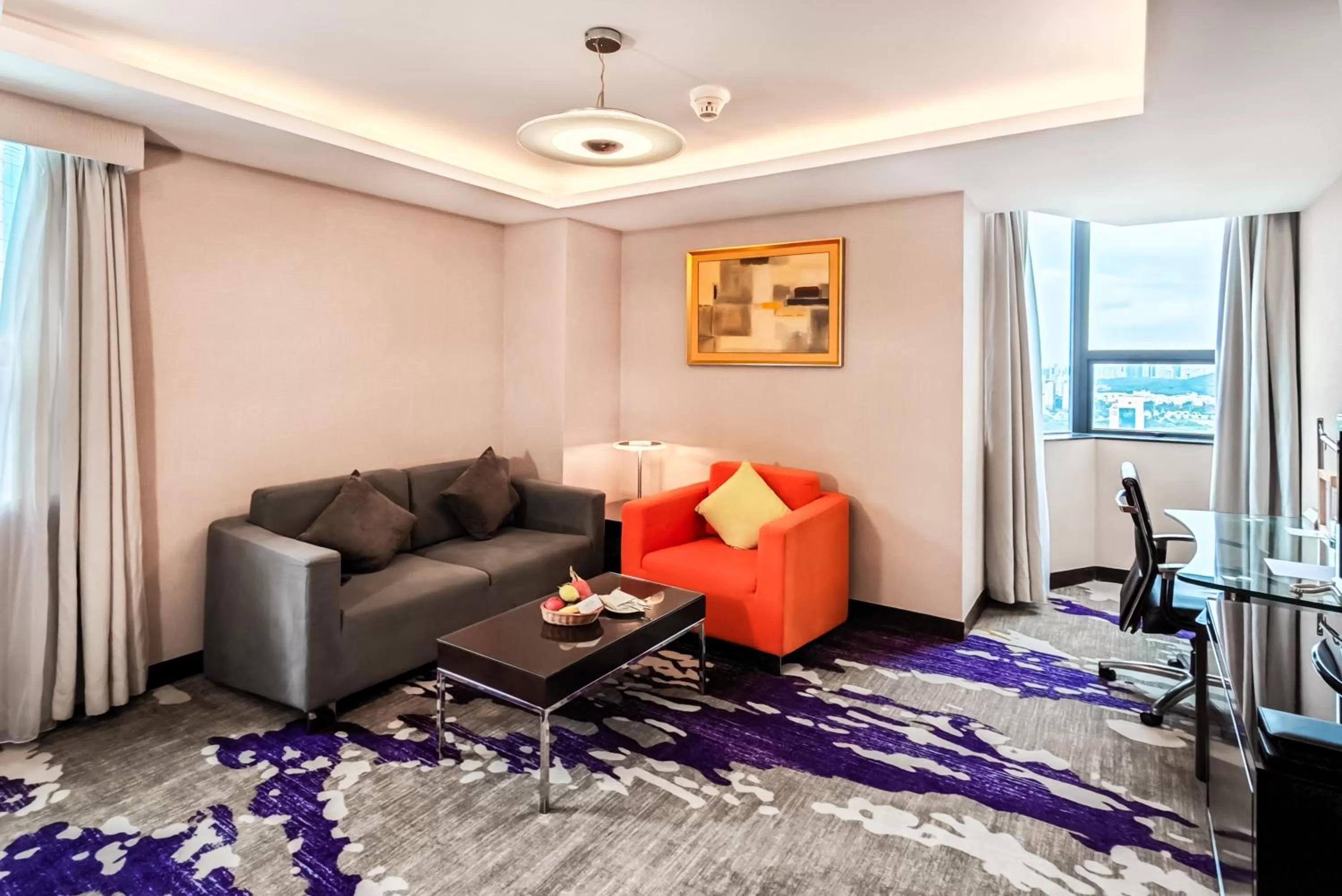 Living room in The Pavilion Century Tower (Huaqiang NorthBusiness Zone)