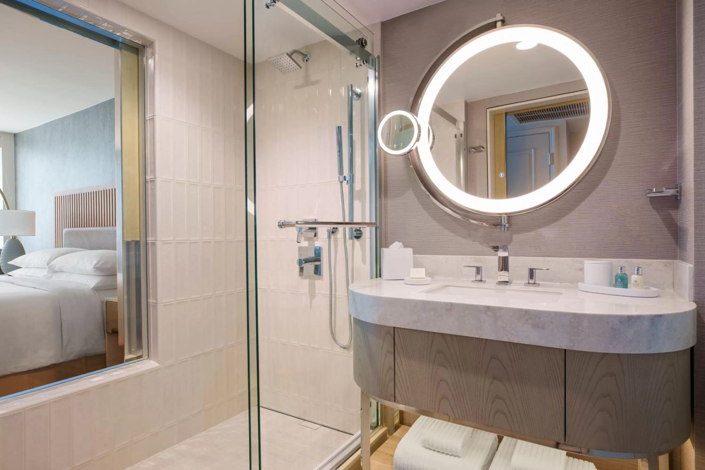 Bathroom in VEA Newport Beach, a Marriott Resort & Spa