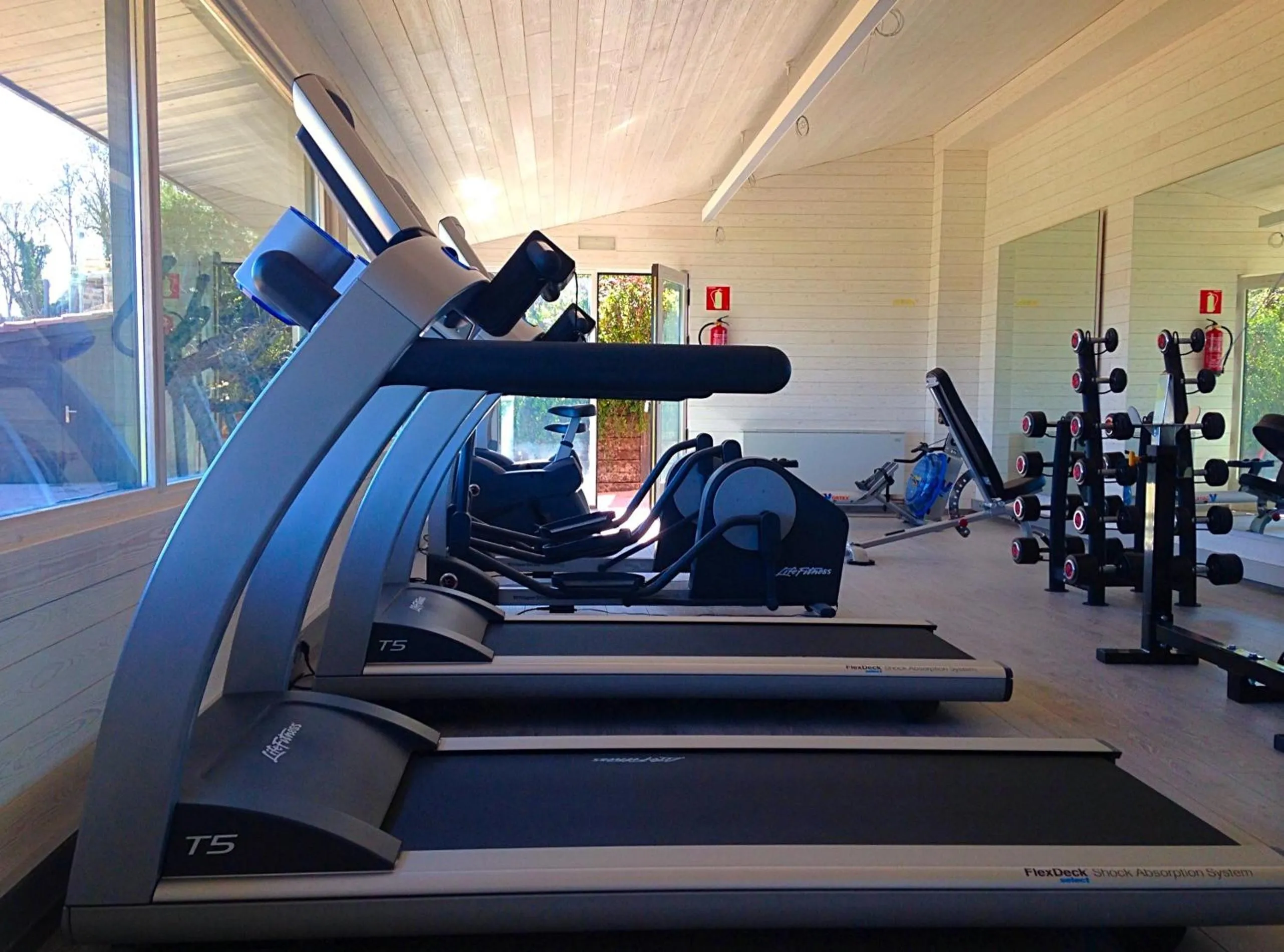 Fitness centre/facilities in Hotel Boutique Puig Francó