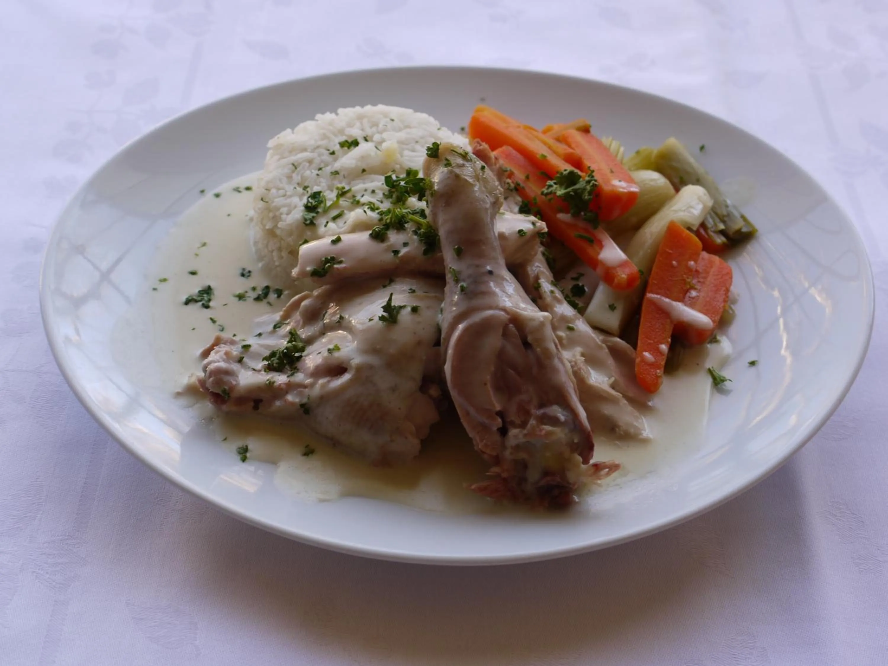 Food close-up in Hôtel Belleville