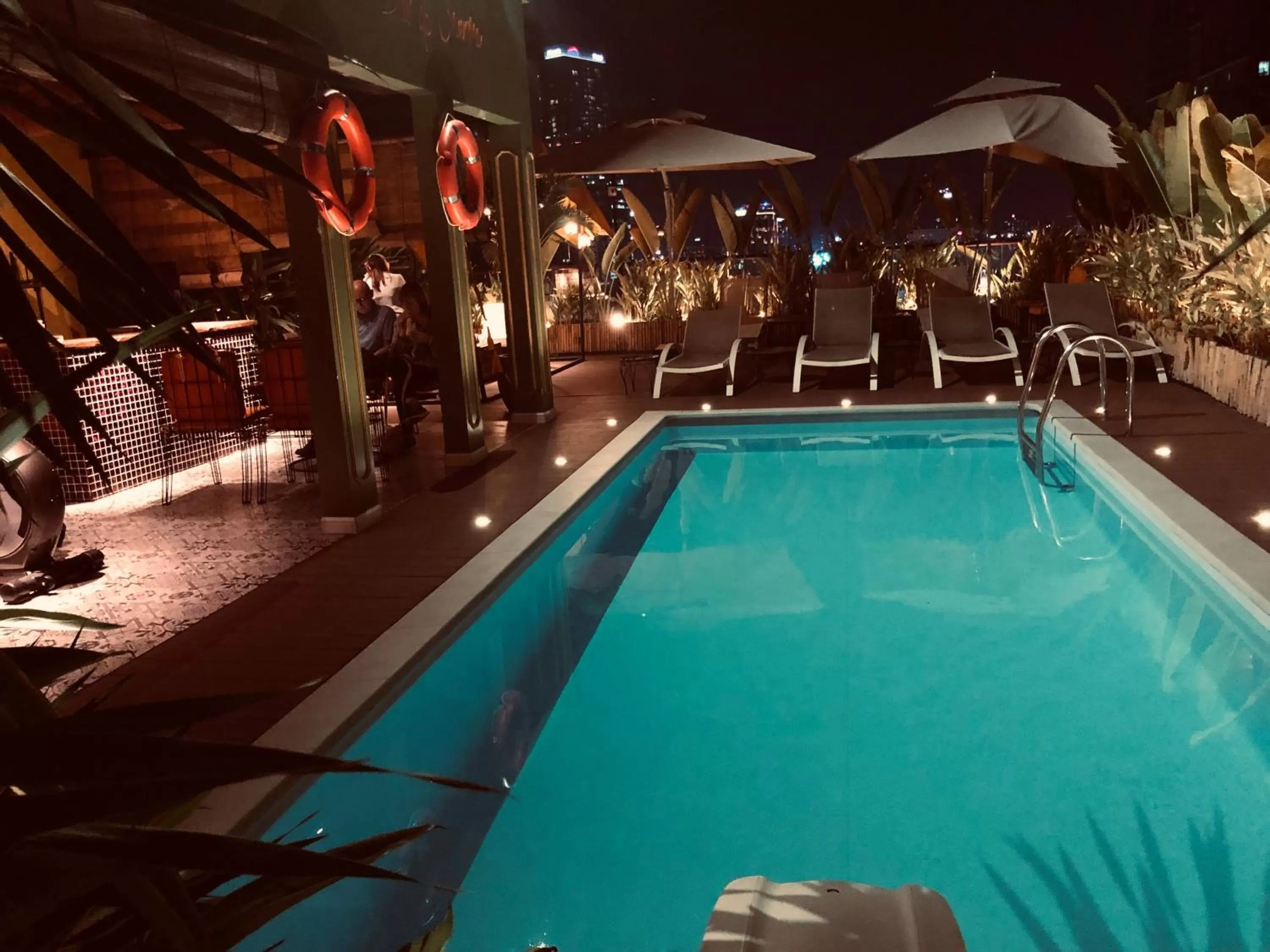 Pool view, Swimming Pool in Prostyle Hotel Ho Chi Minh プロスタイルホテルホーチミン