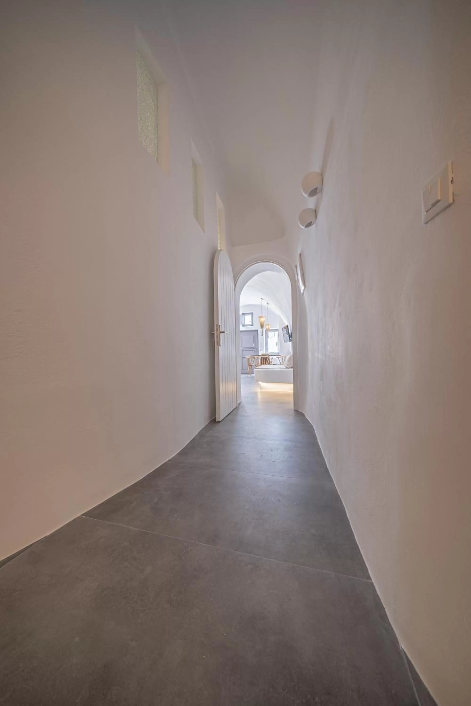 Bedroom in Eternity Suites Santorini