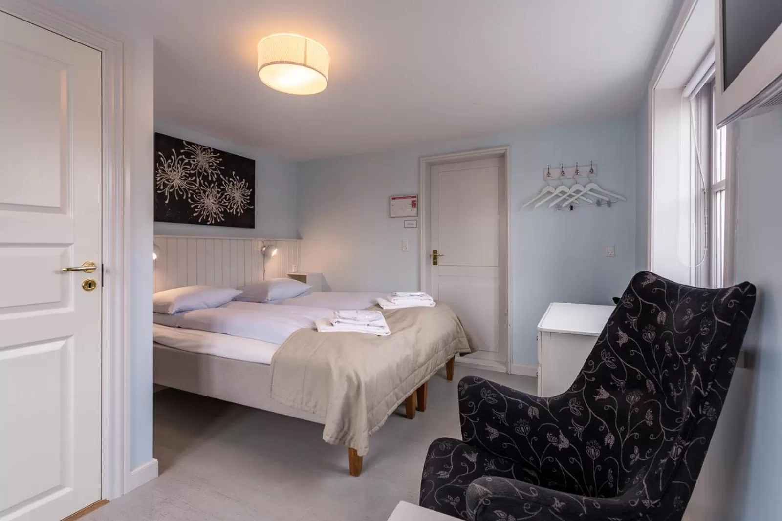 Bedroom in Rødvig Kro og Badehotel