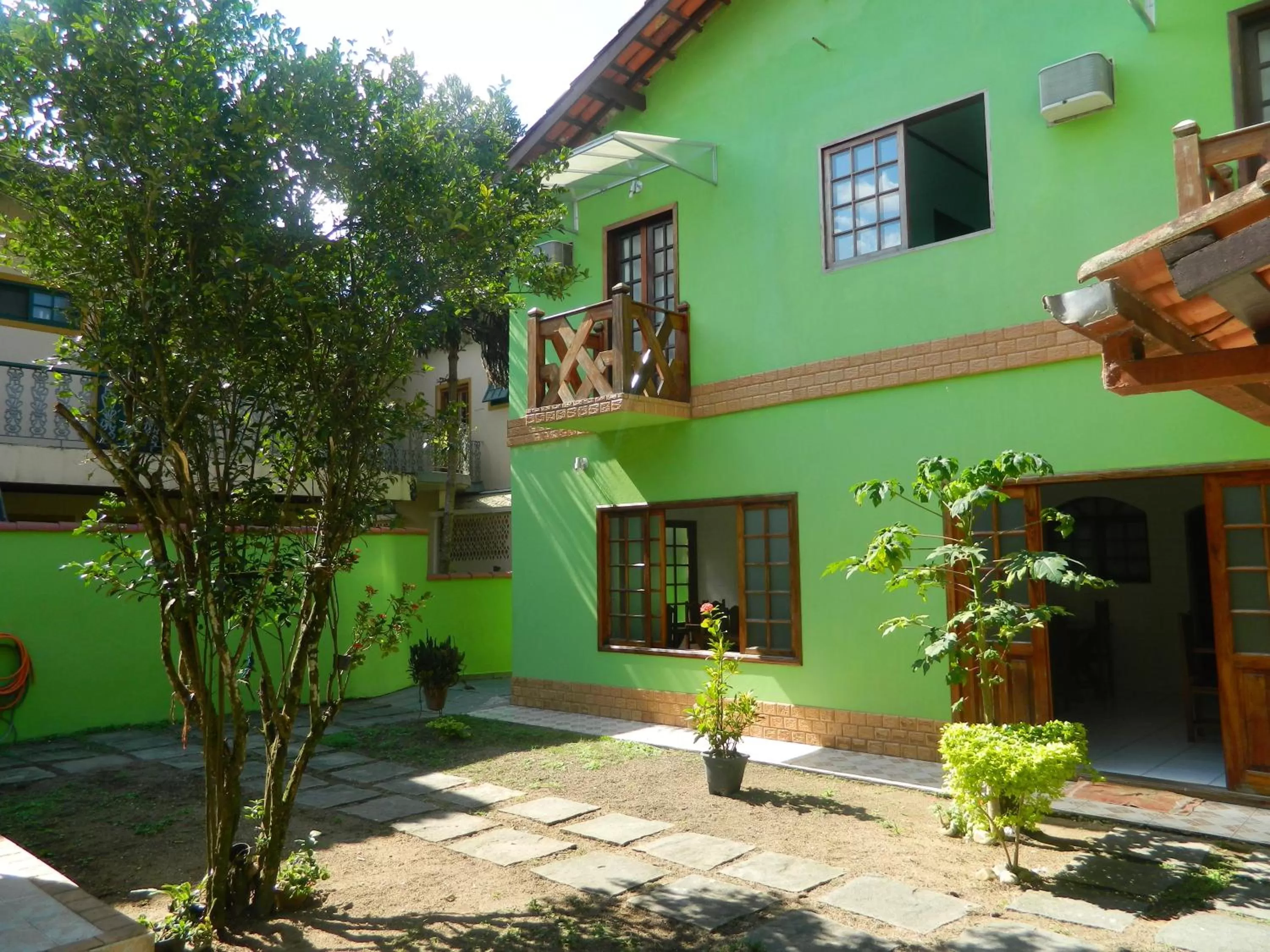 Property building in Pousada Flor de Paraty