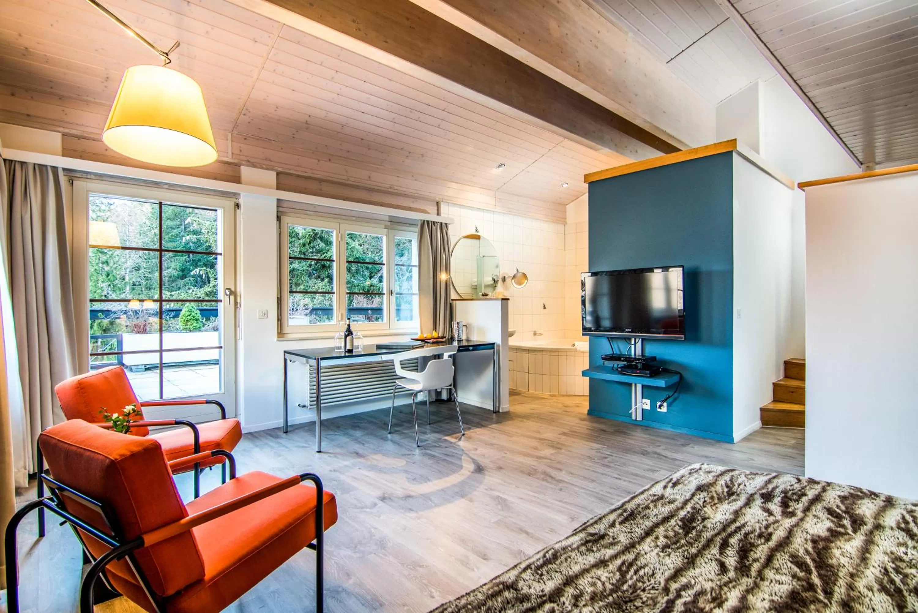 Bathroom in Waldhotel Fletschhorn Saas-Fee