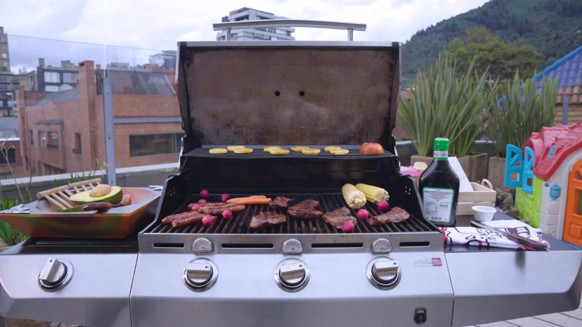 Balcony/Terrace in Central Apartamentos Bogotá