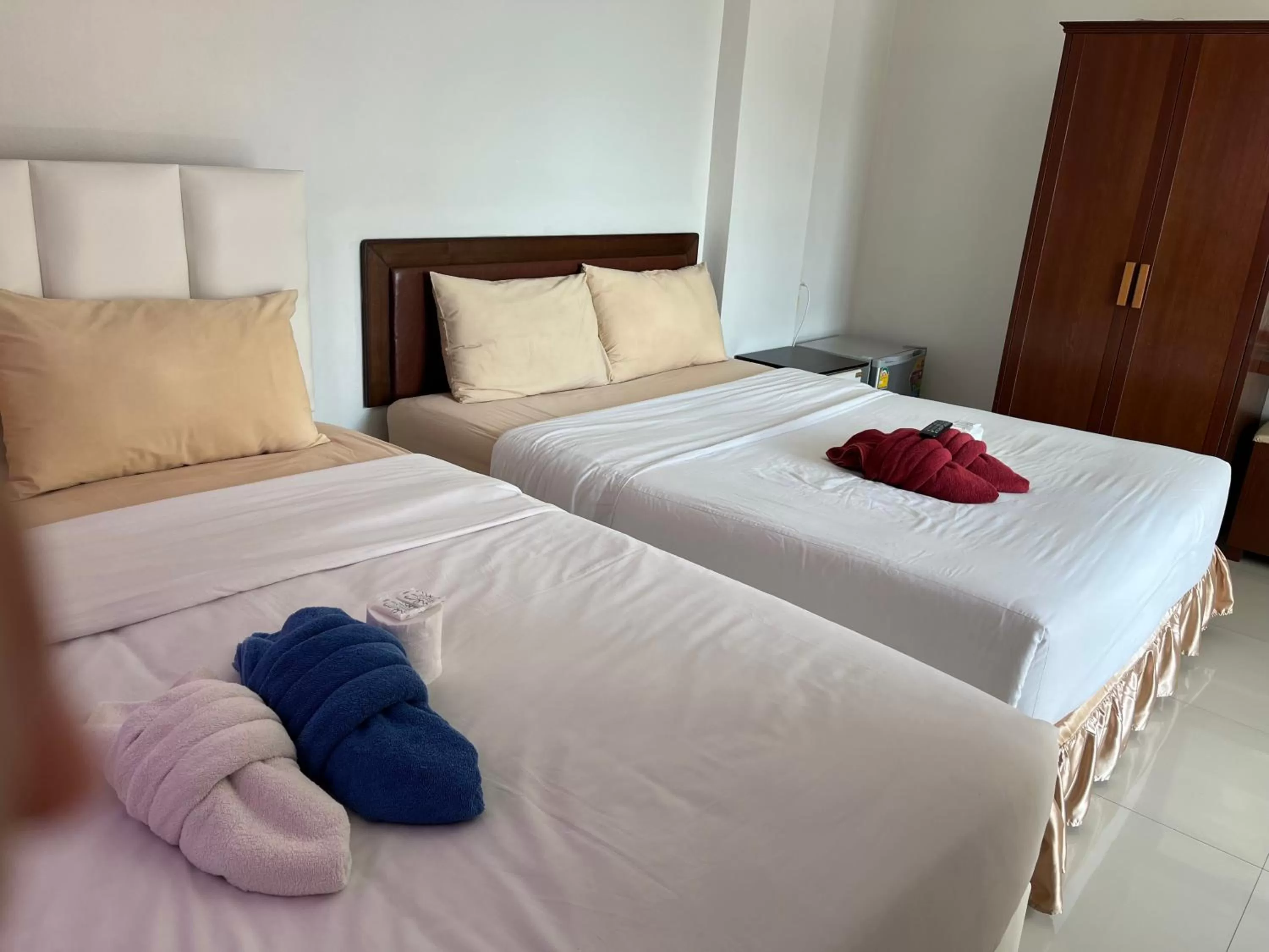 Bed in Baanpak Sam Anong