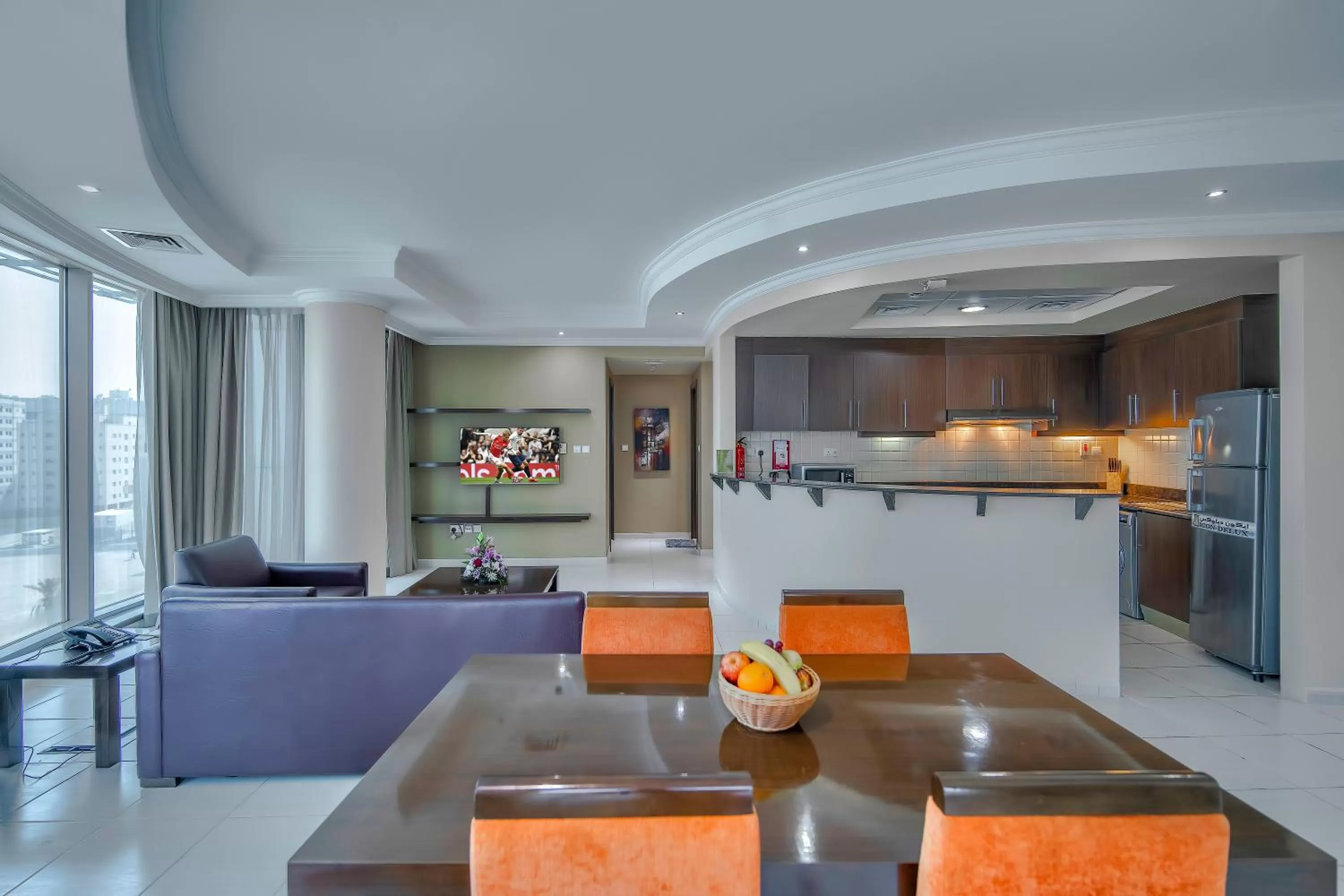 Living room in Icon Delux Hotel Apartments Al Barsha - Formerly Abidos