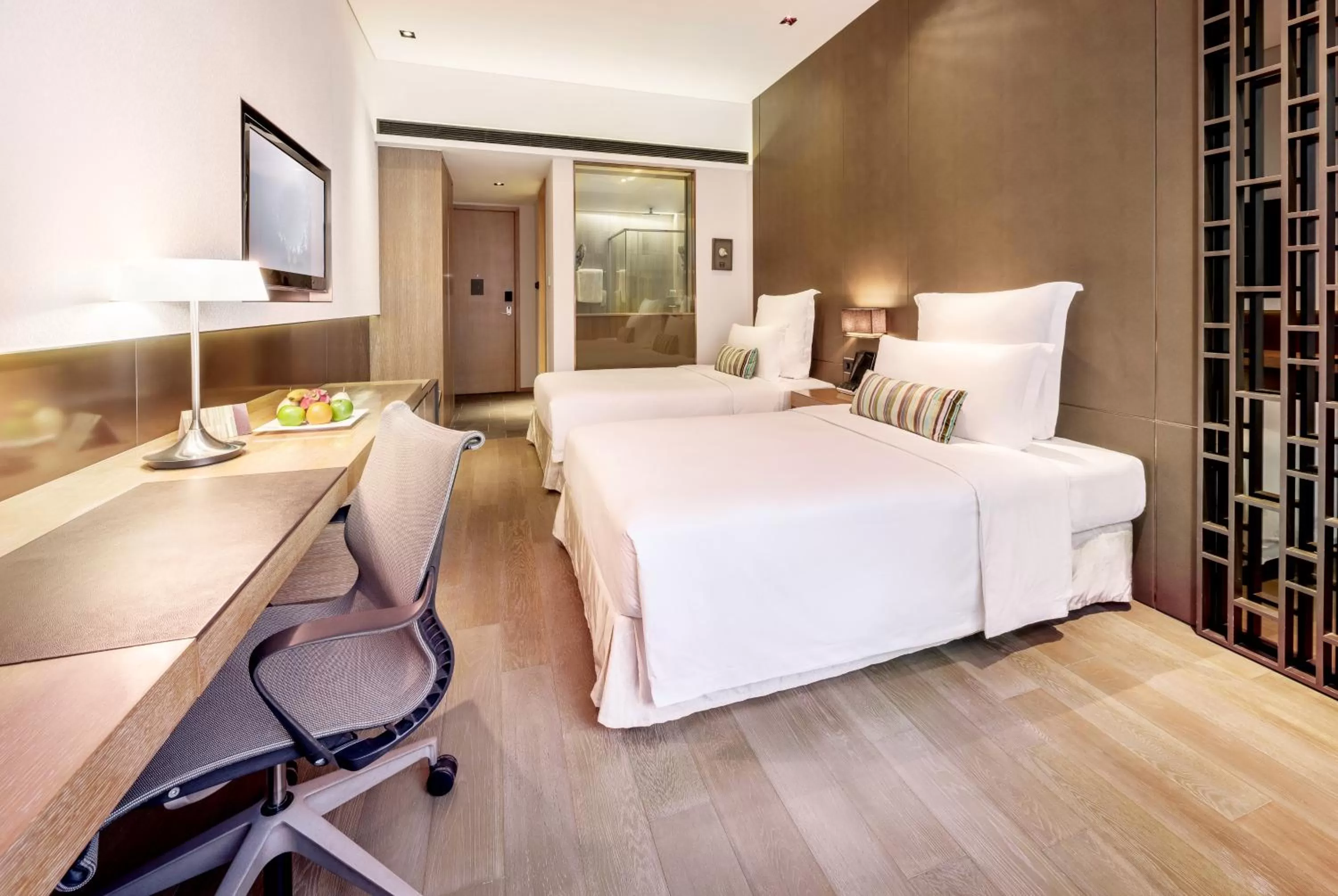 Bed in Nina Hotel Kowloon East