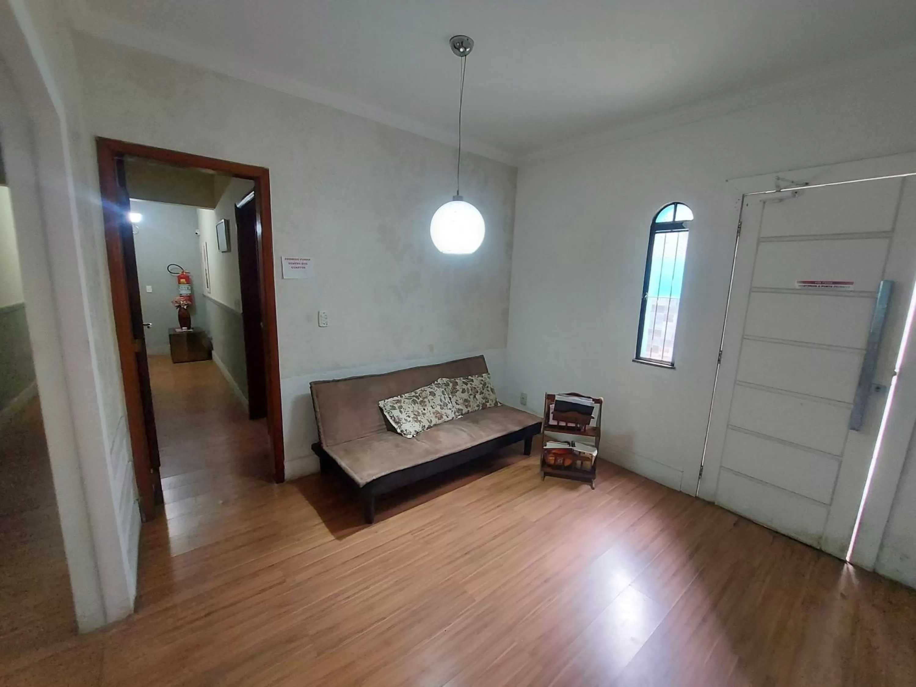 Seating area in Pousada Casa Familia