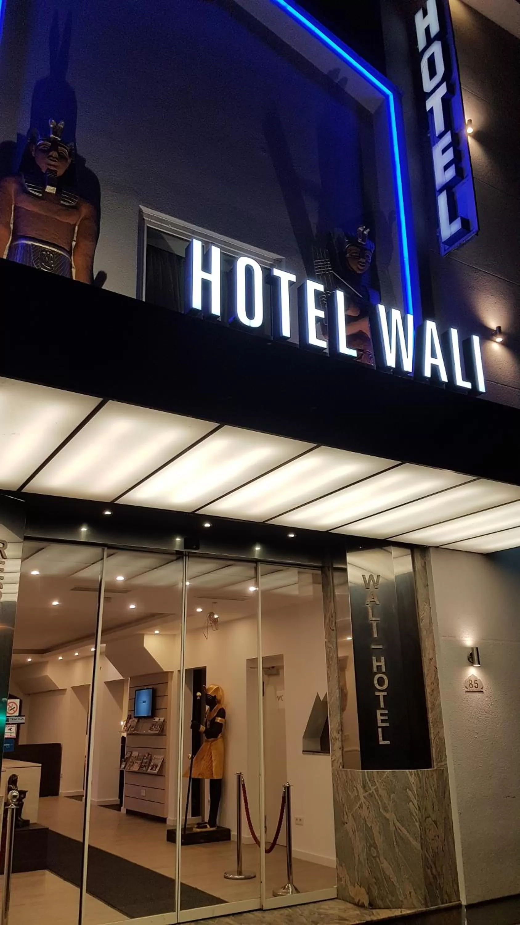 Property building in Wali's Hotel