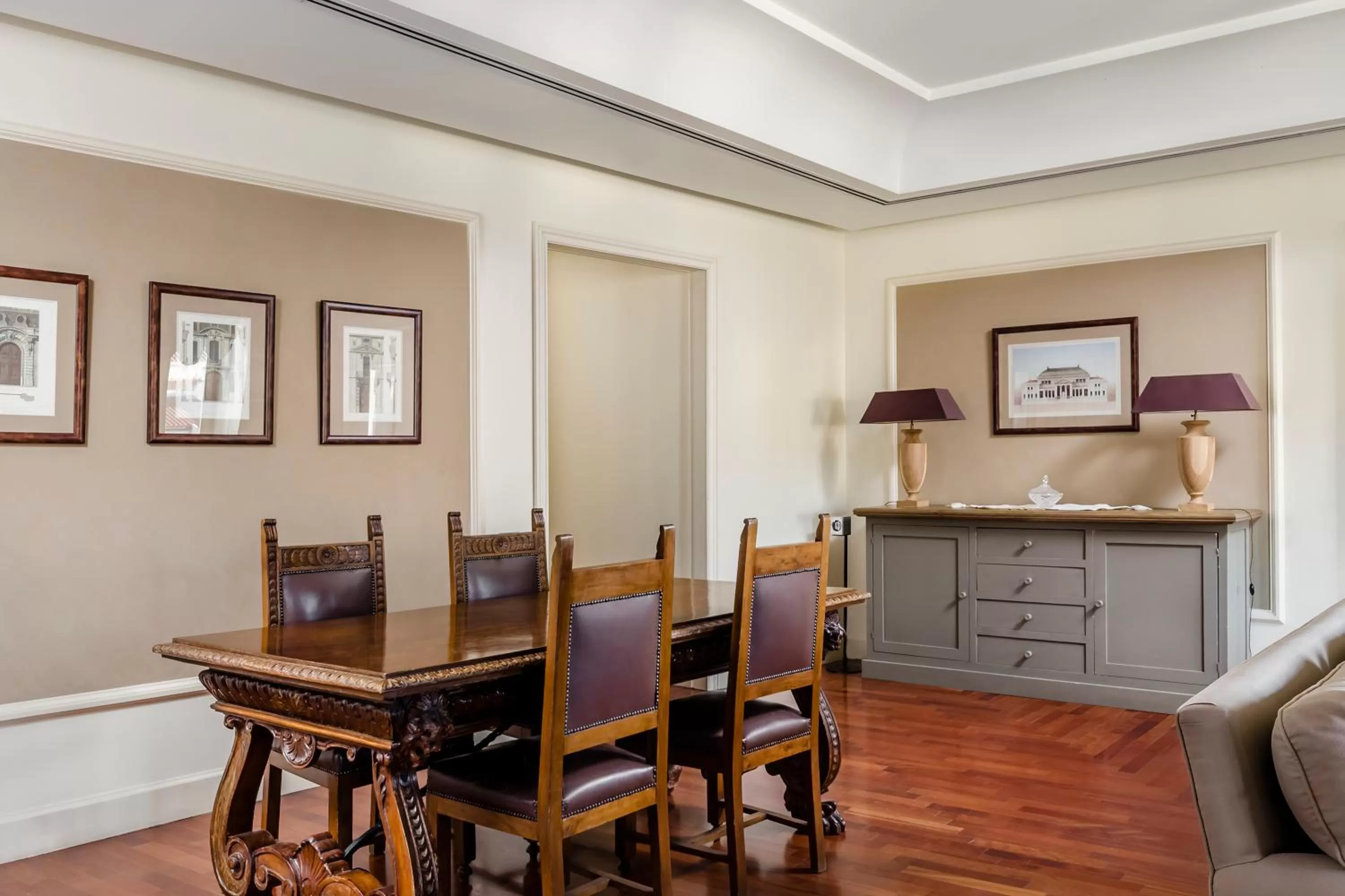 Living room in Eurostars Centrale Palace Hotel