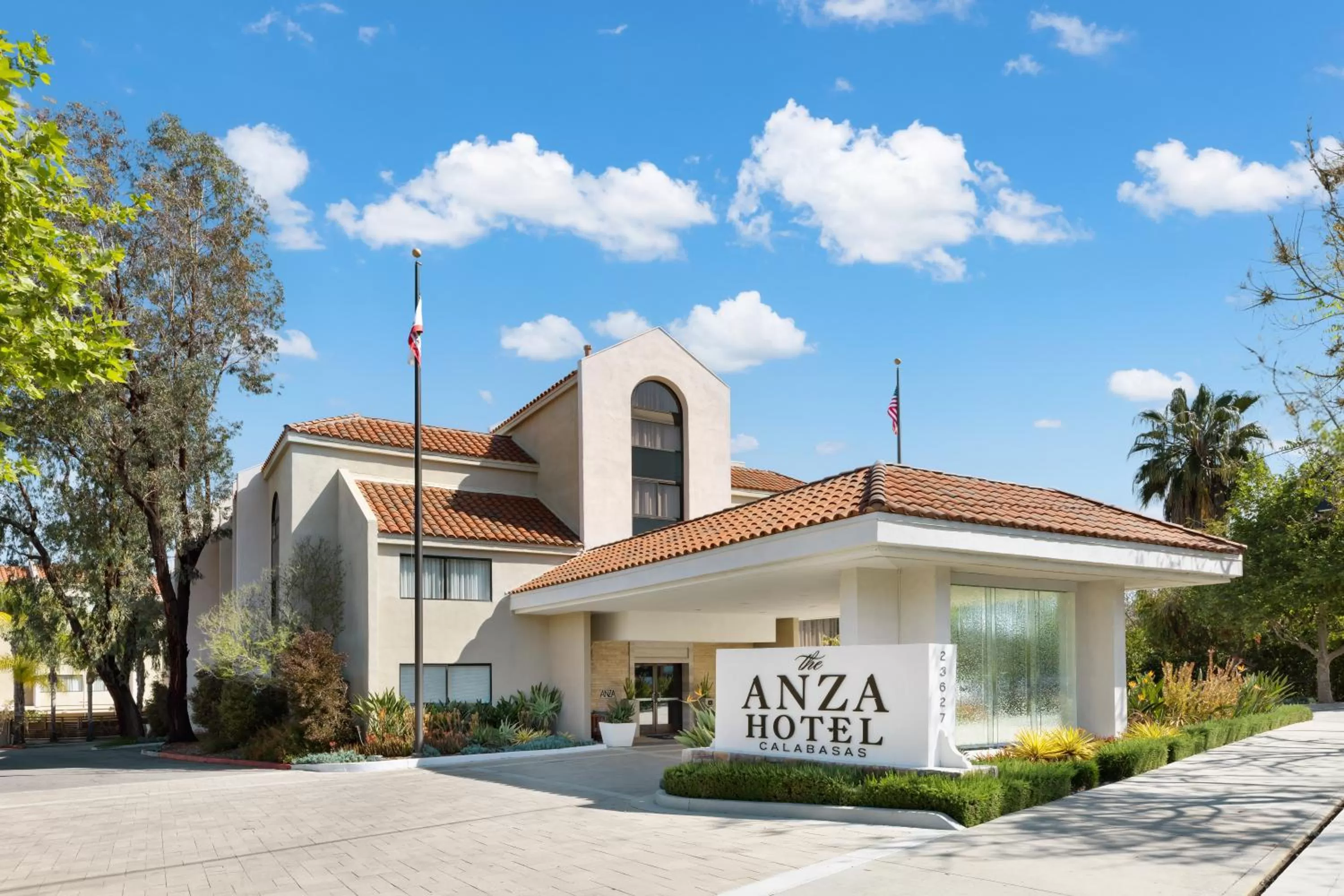 Property building in The Anza-a Calabasas Hotel