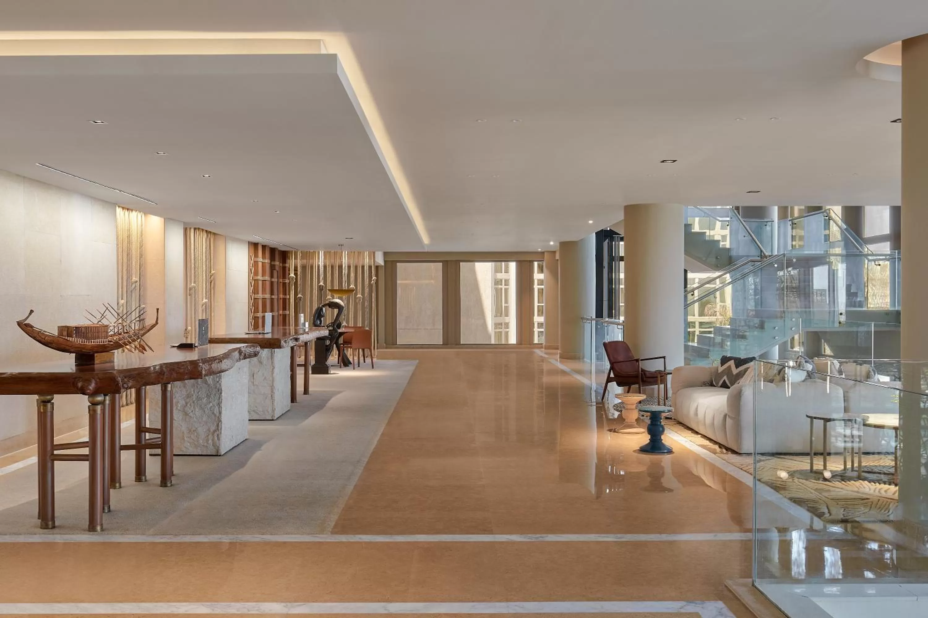 Lobby or reception in Hyatt Regency Cairo West