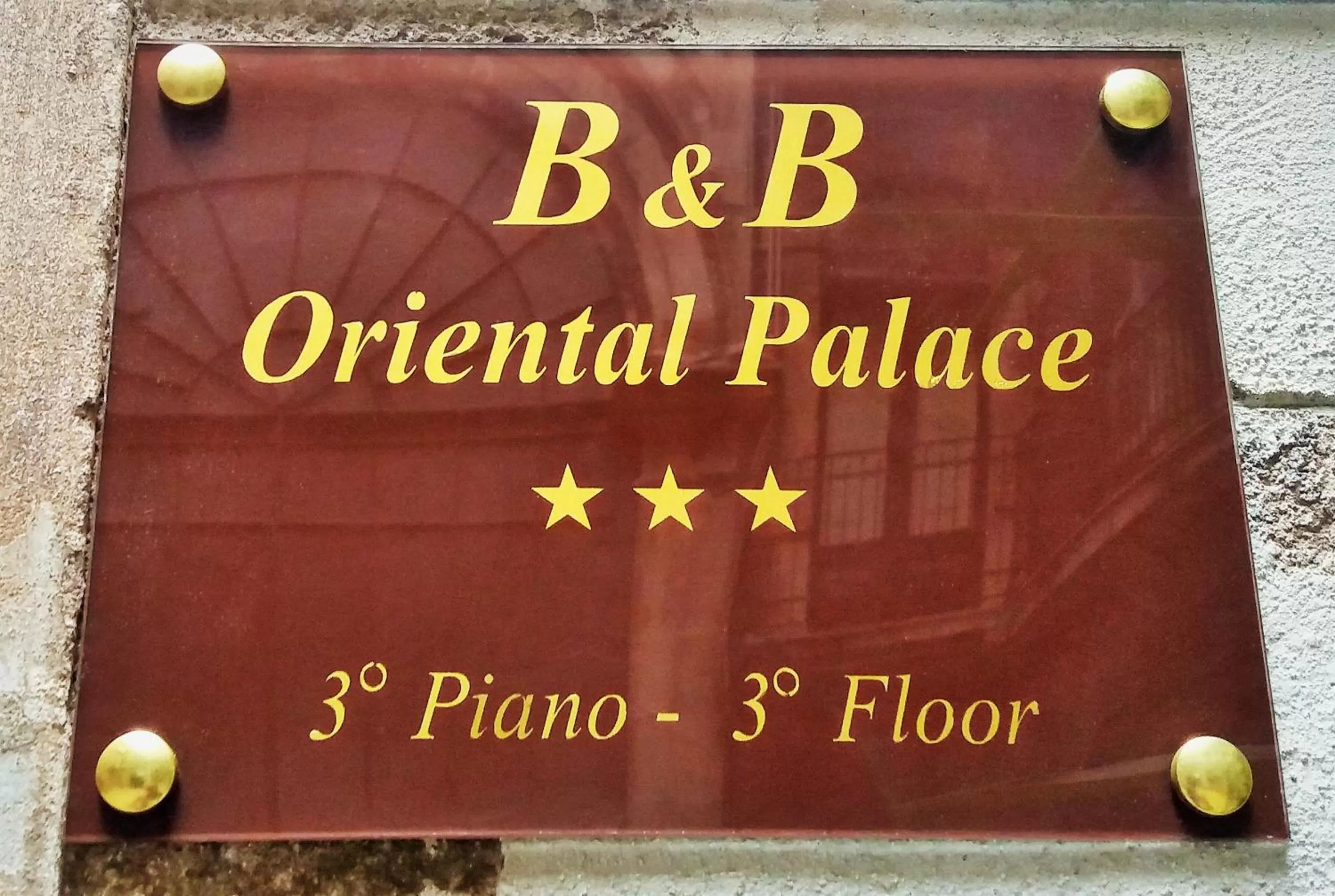 Property building in B&B Oriental Palace