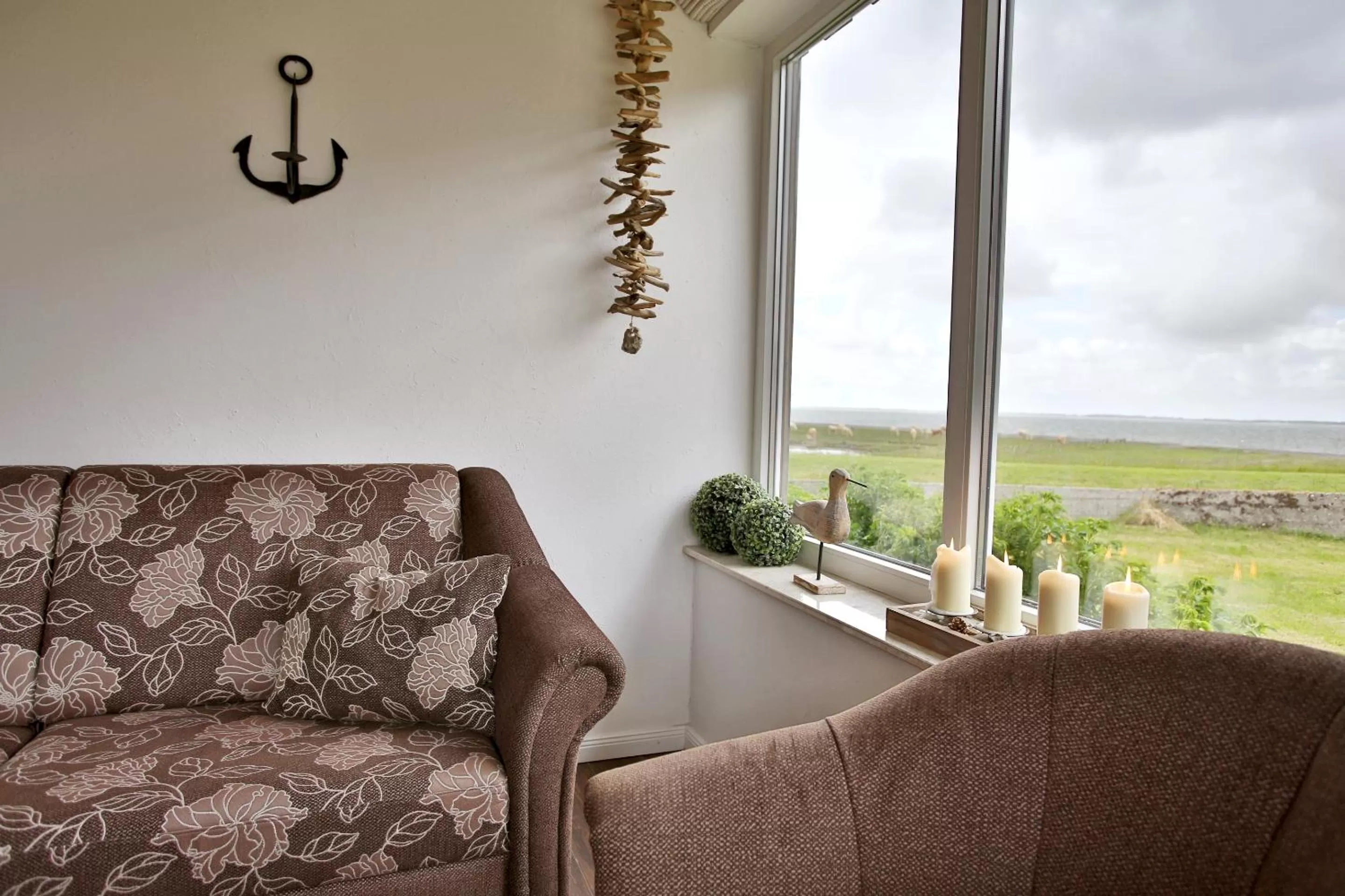Living room in Anker's Hörn - Hotel & Restaurant auf der Hallig Langeness