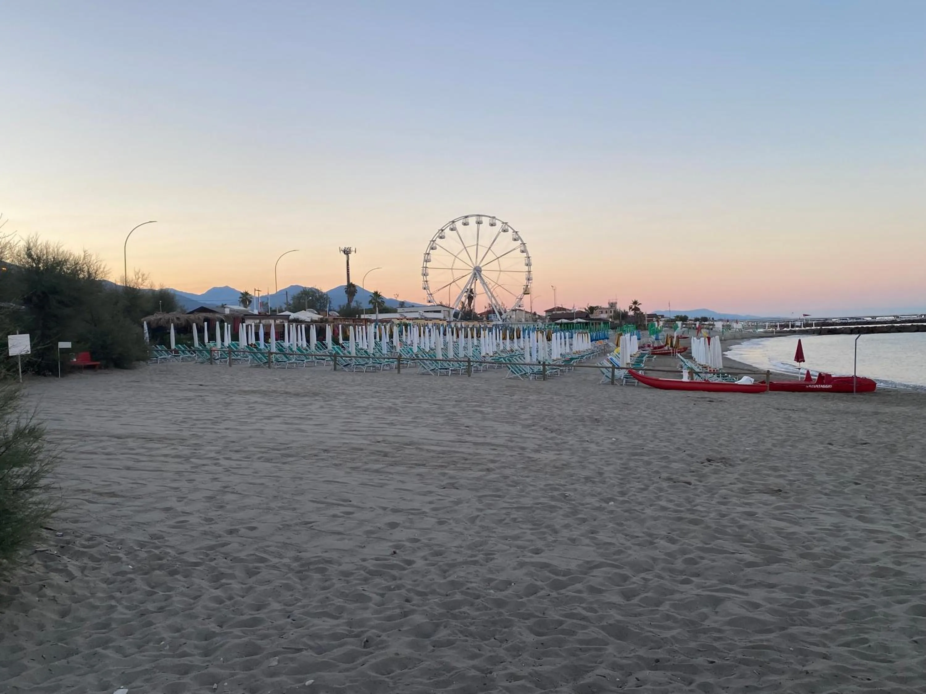 Beach in Hotel Villa Tiziana