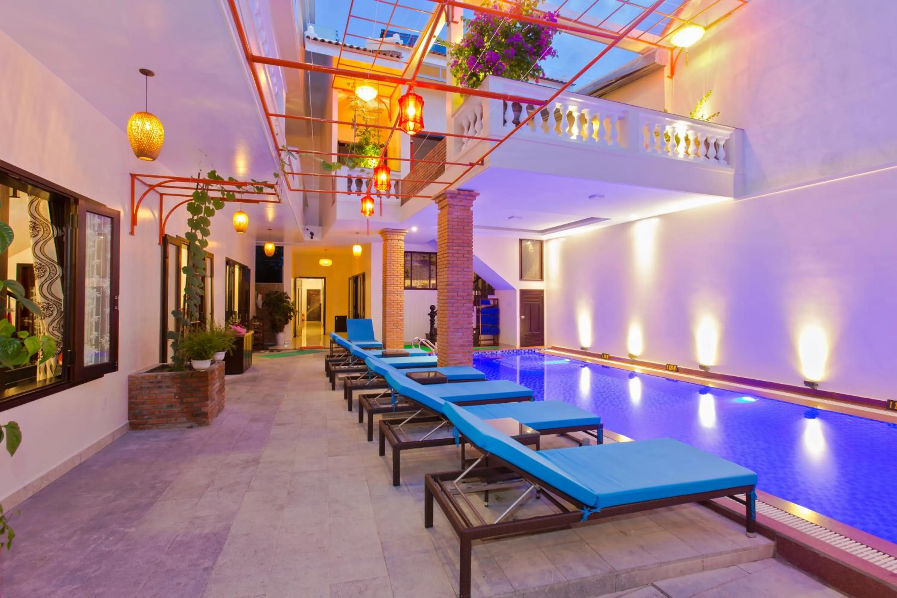 Pool view in Pham Gia Boutique Villa