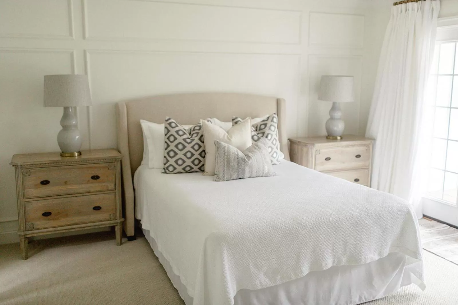 Bed in Fairville Inn