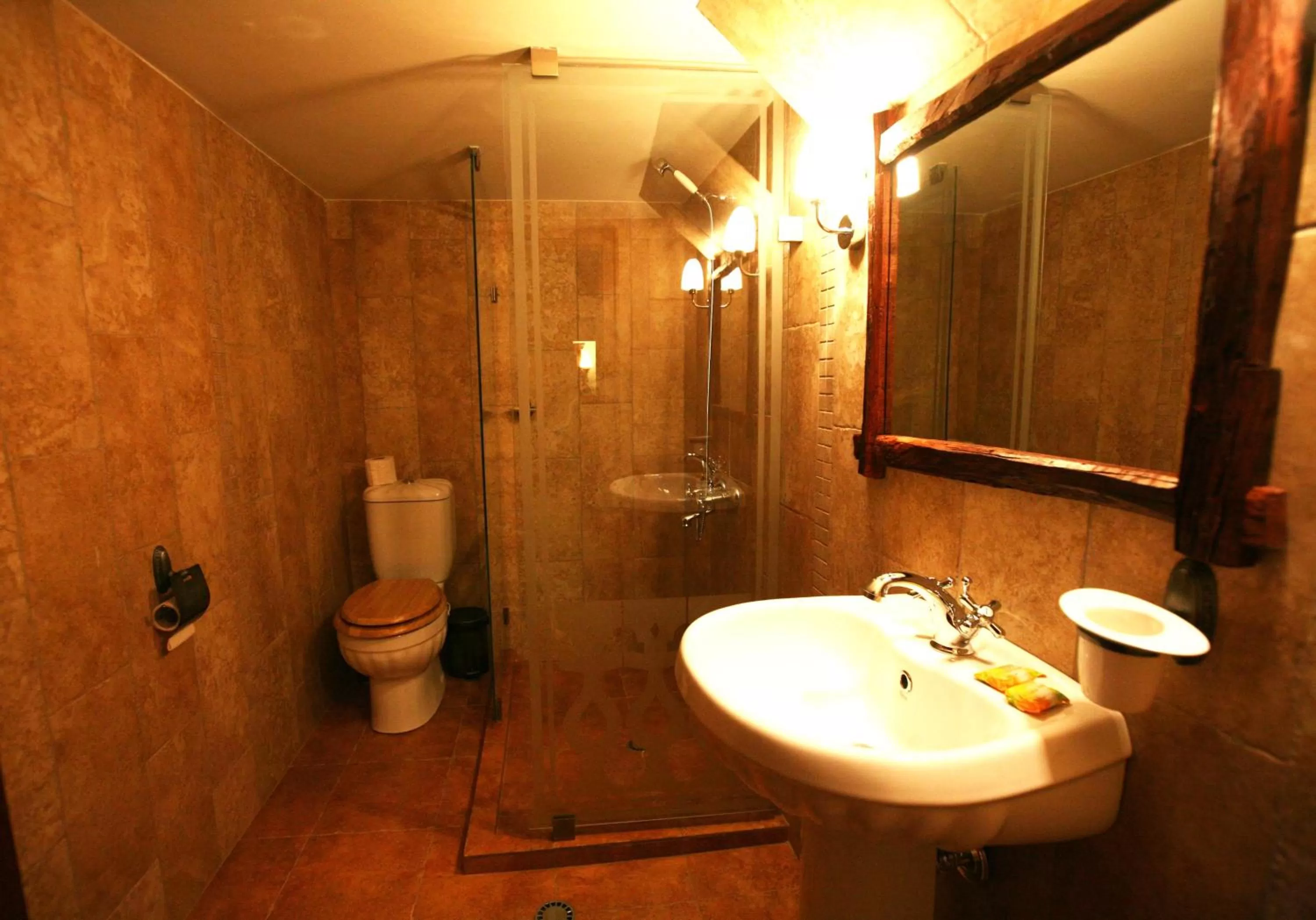 Bathroom in Djudjeva Kyshta Hotel