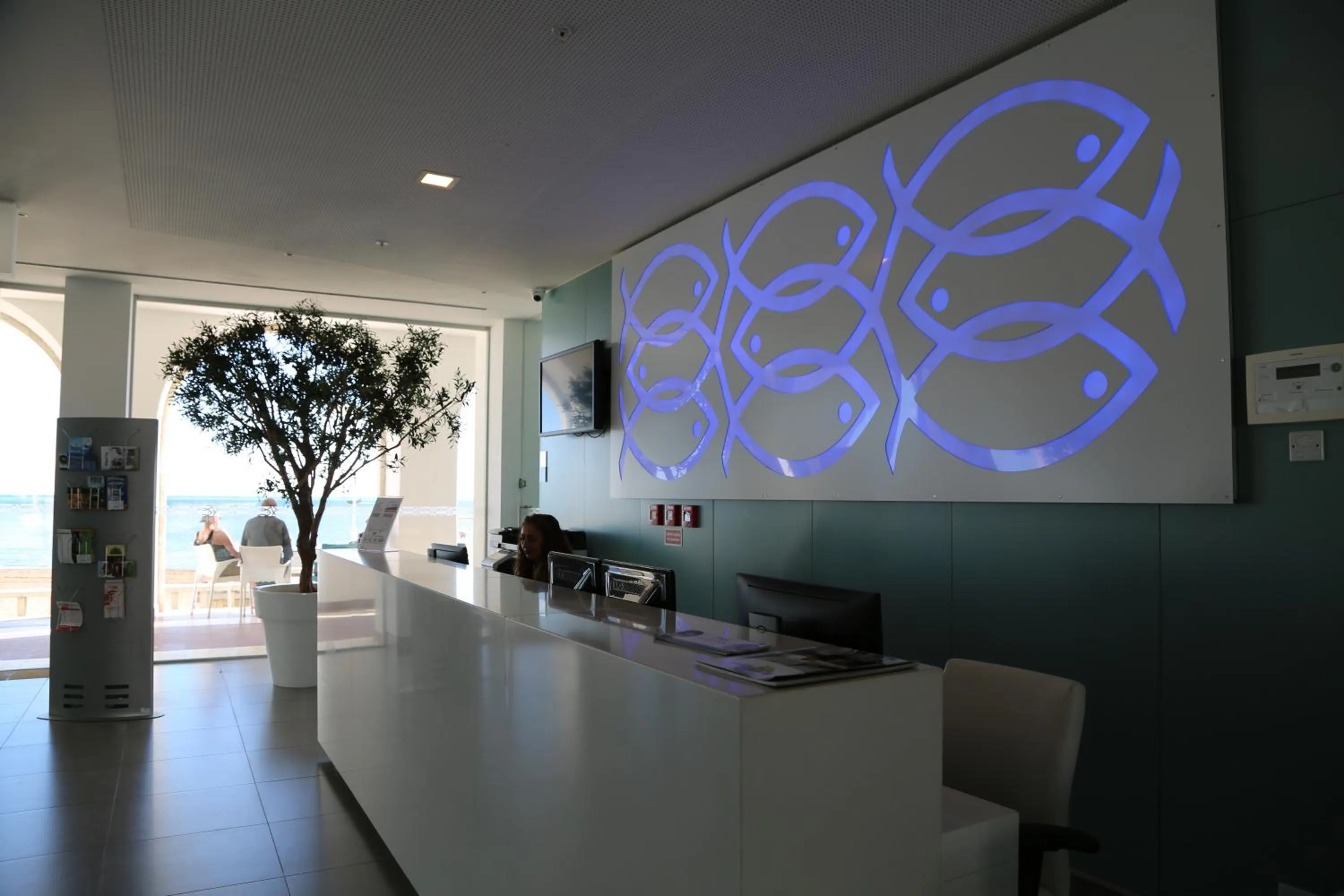 Lobby or reception in INATEL Albufeira