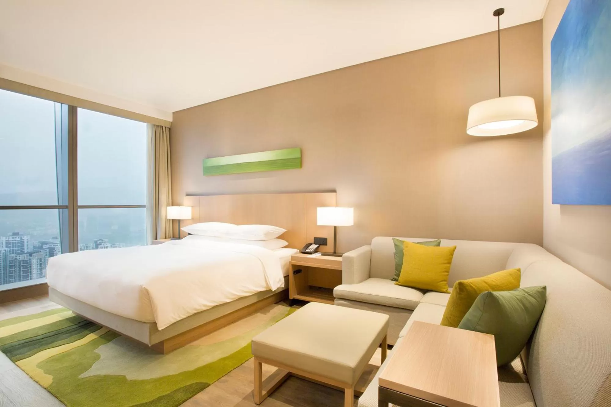 Photo of the whole room, Bed in Hyatt Place Sanya City Center