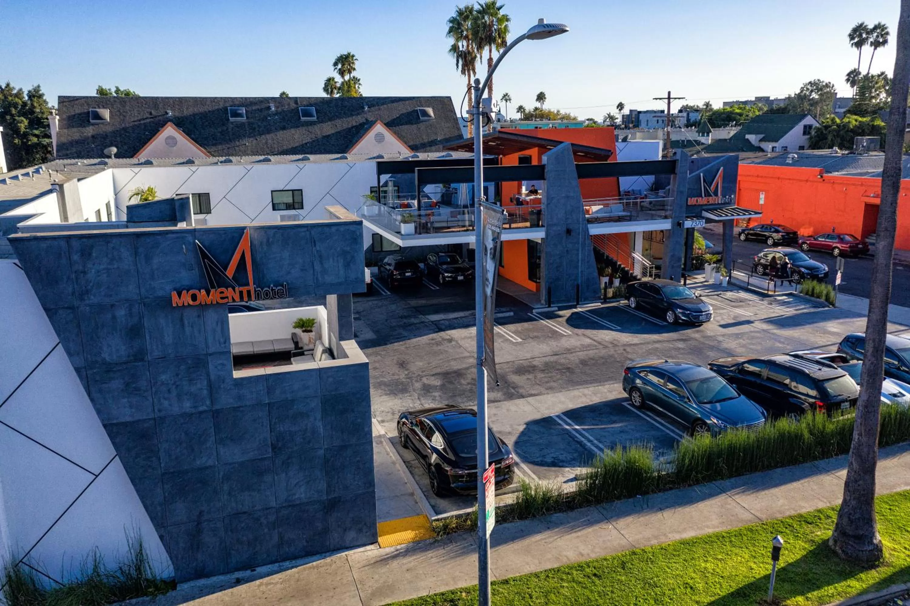 Property building in The Moment Hotel